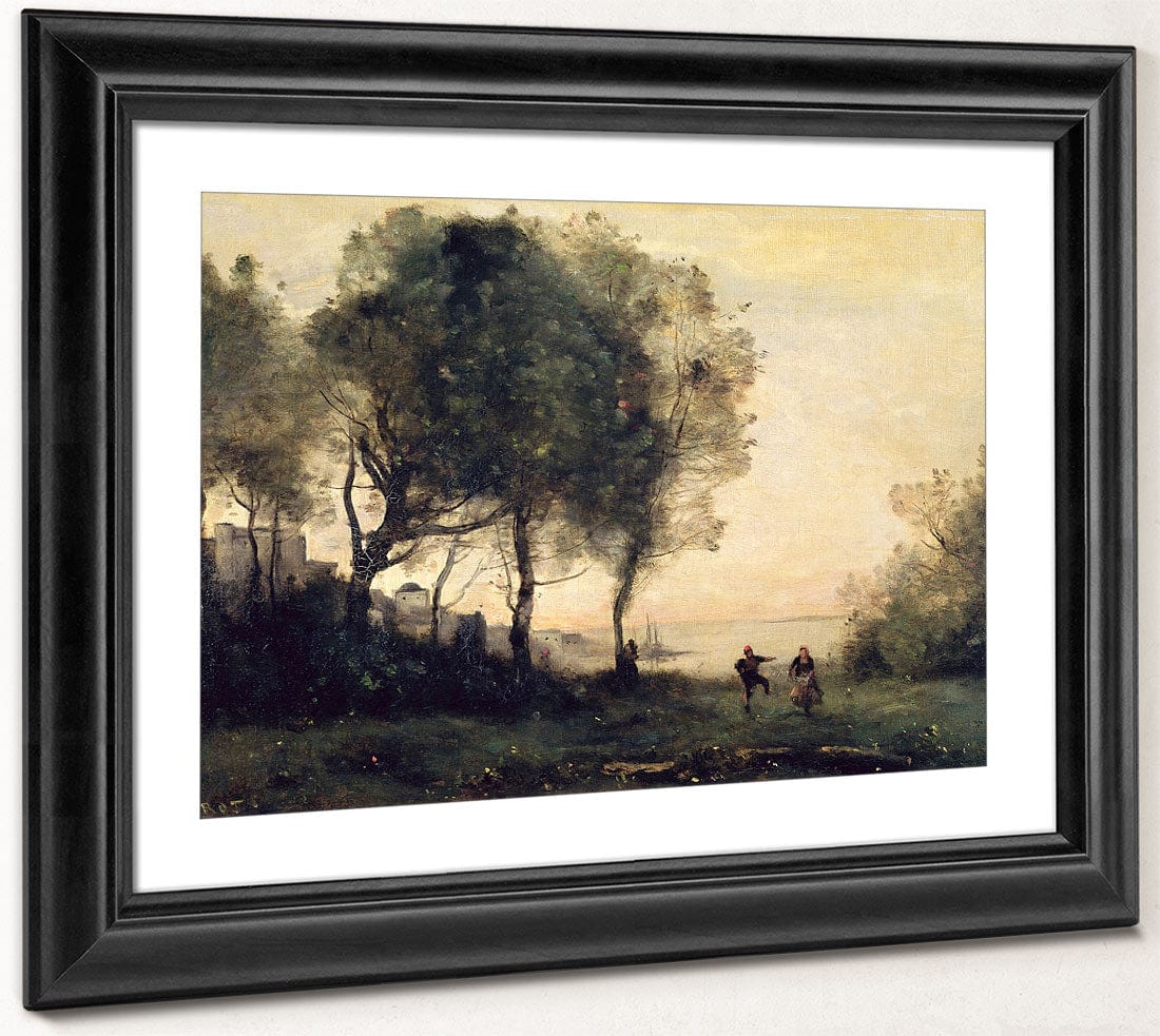 Souvenir Of Italy By Jean Baptiste Camille Corot - Image 4