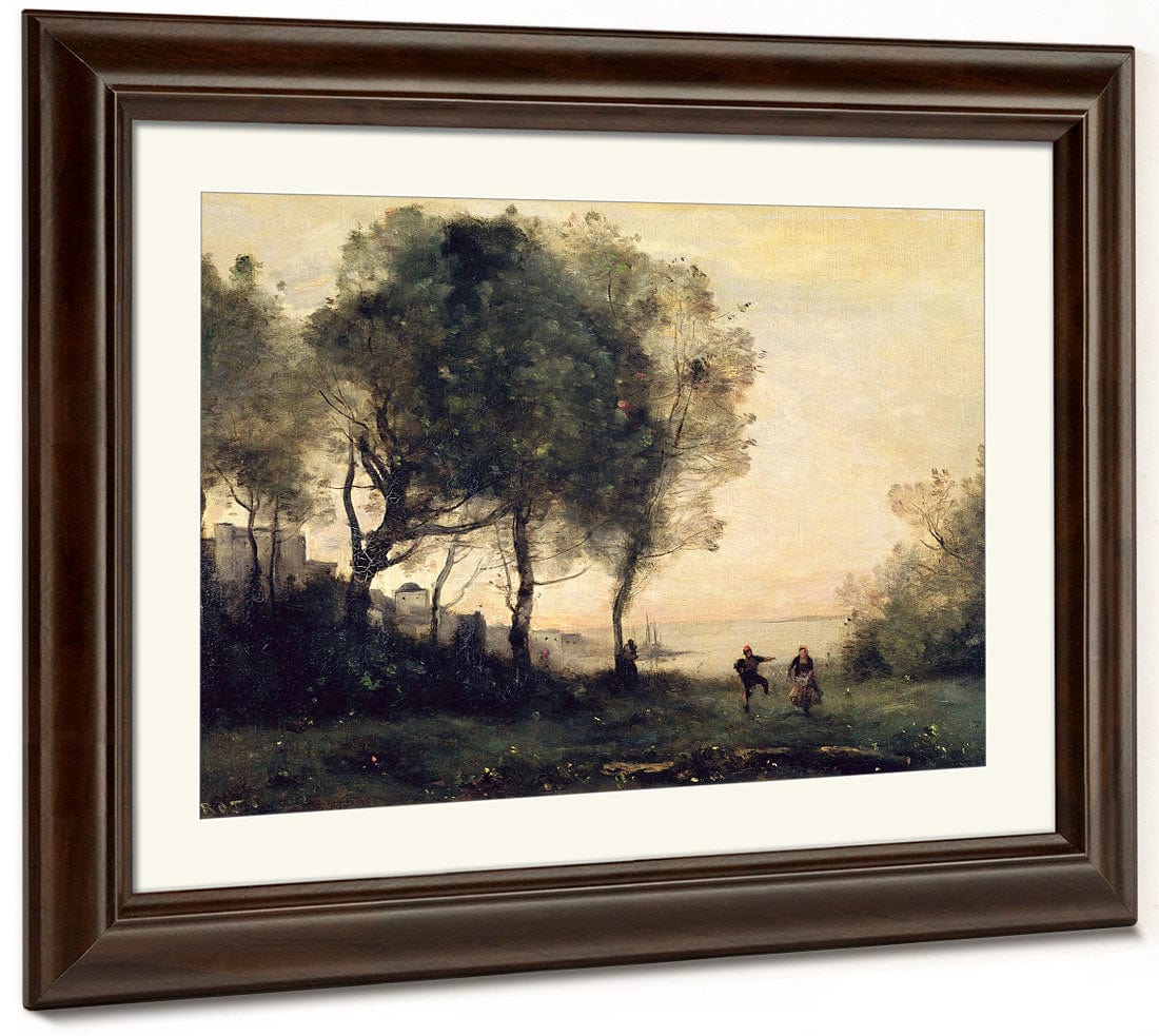 Souvenir Of Italy By Jean Baptiste Camille Corot - Image 5