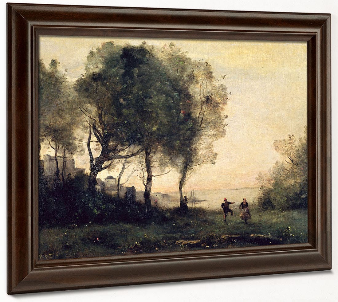 Souvenir Of Italy By Jean Baptiste Camille Corot - Image 6