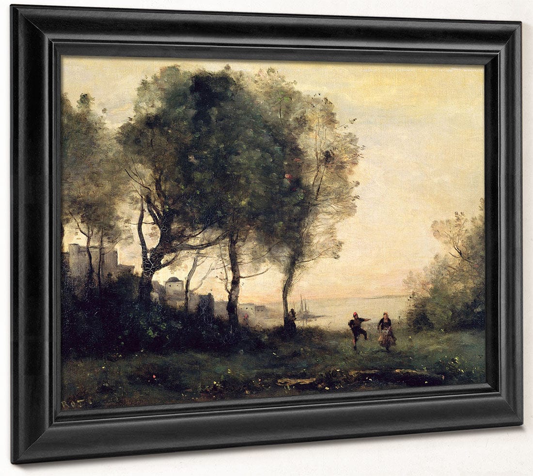 Souvenir Of Italy By Jean Baptiste Camille Corot - Image 8