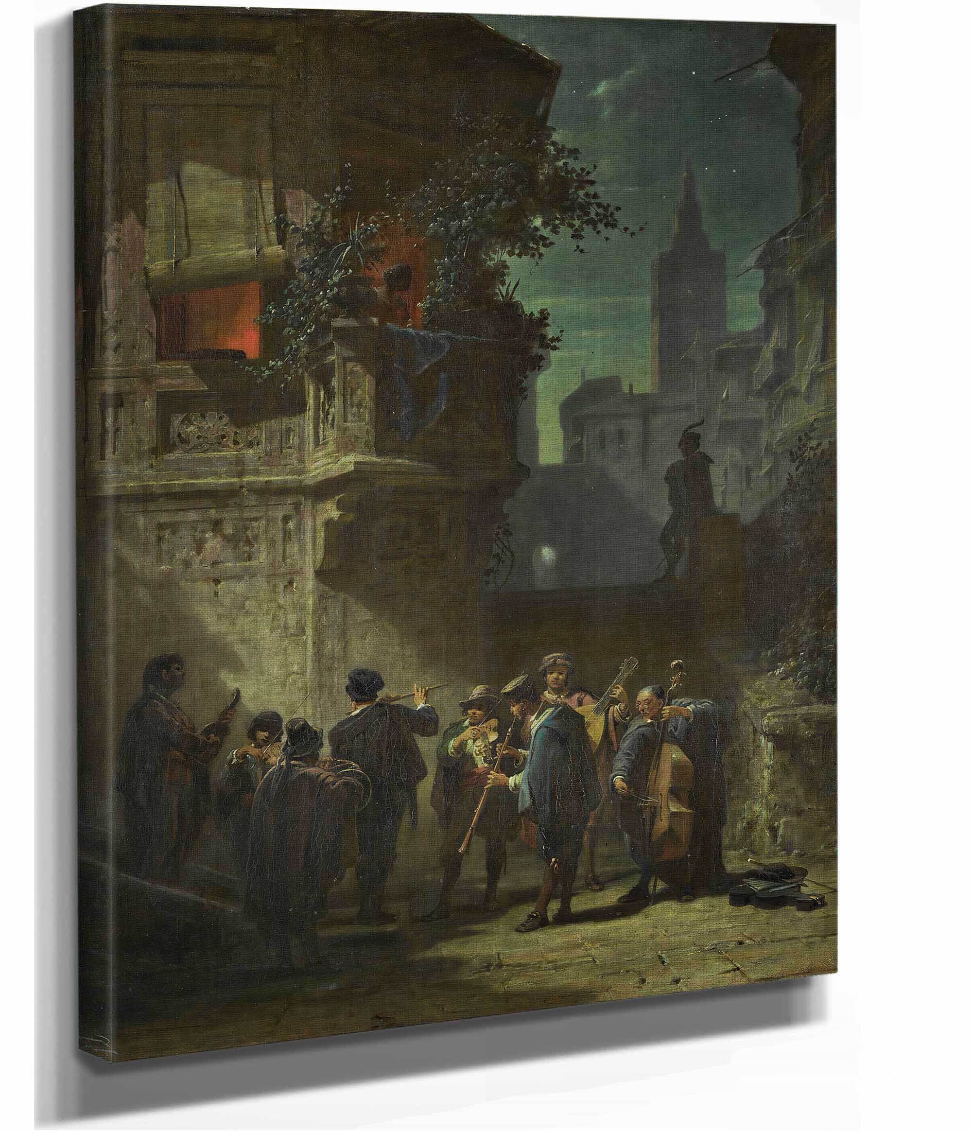 Spanisches Standchen Um by Carl Spitzweg - Image 2