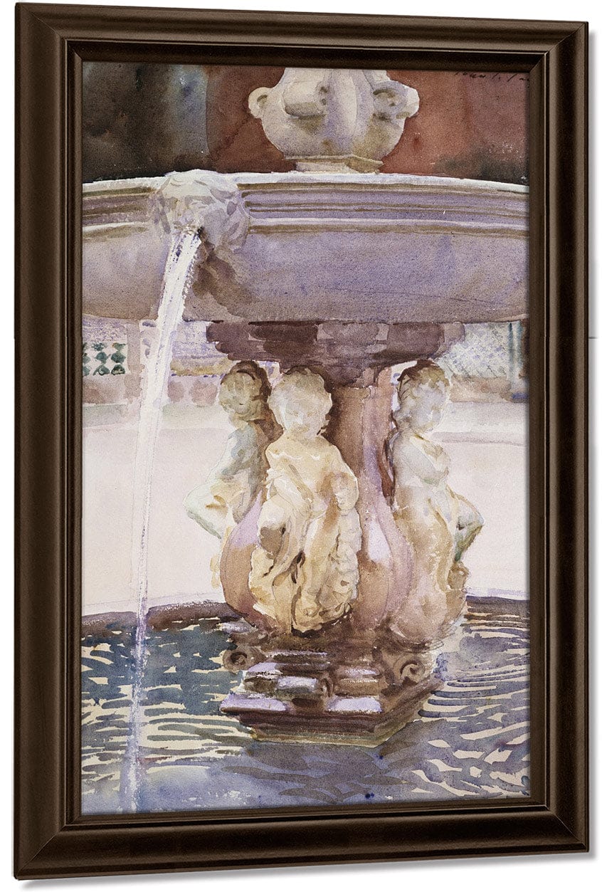 Spanish Fountain By John Singer Sargent - Image 5