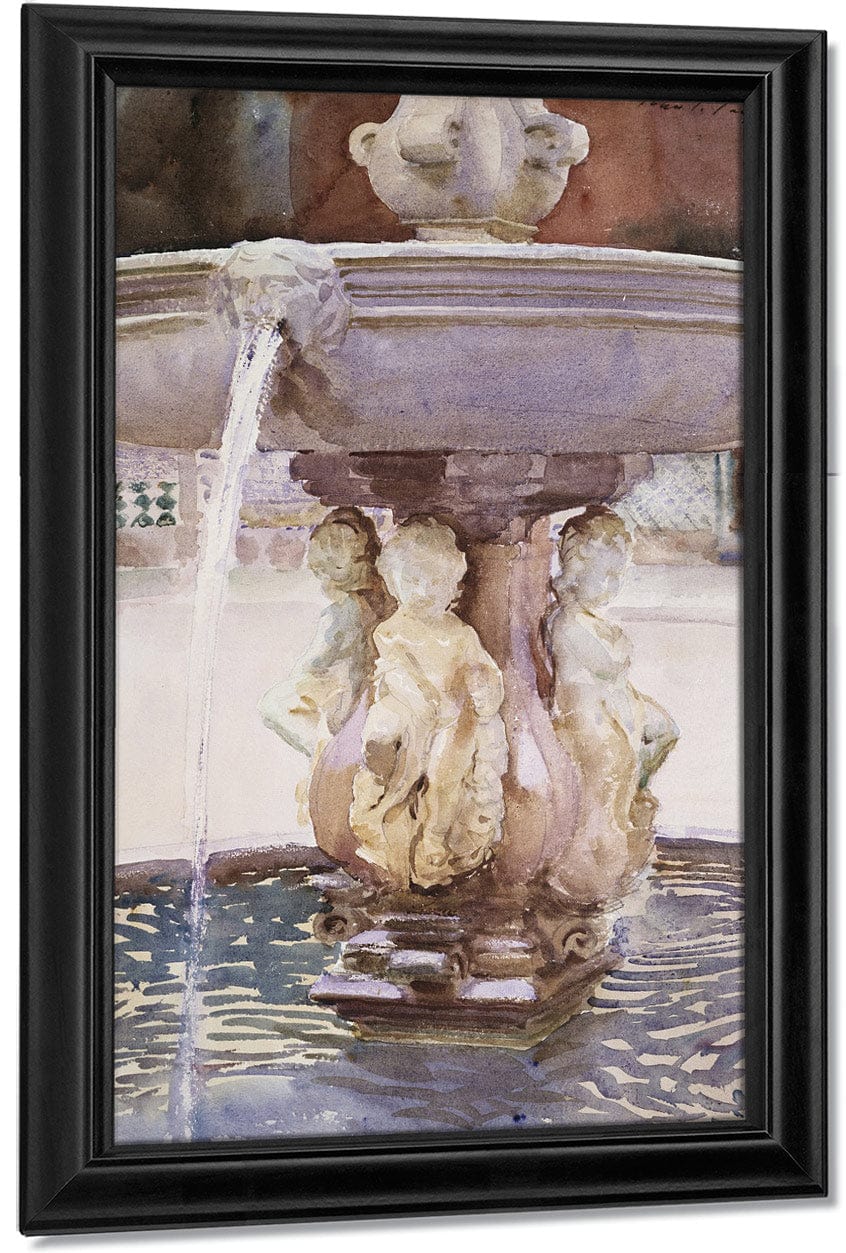 Spanish Fountain By John Singer Sargent - Image 7
