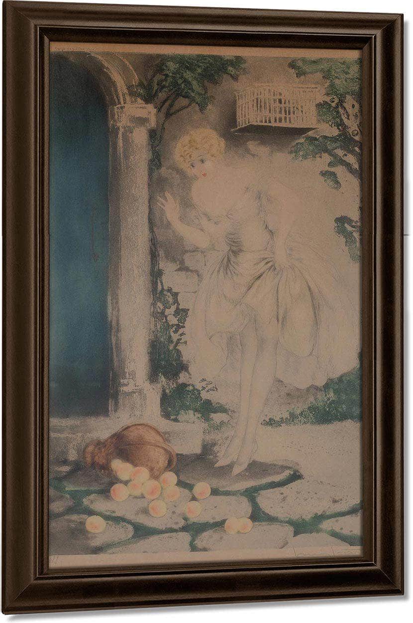 Spilled Apples Circa 1928 By Louis Icart - Image 5