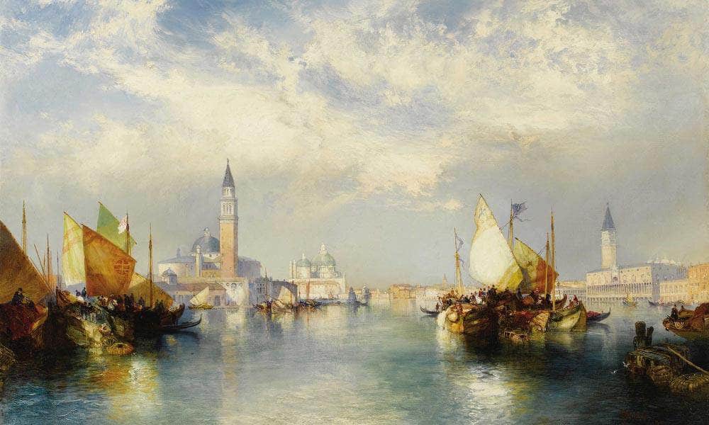 Splendor Of Venice The Grand Canal 1904 By George Turner - Image 7