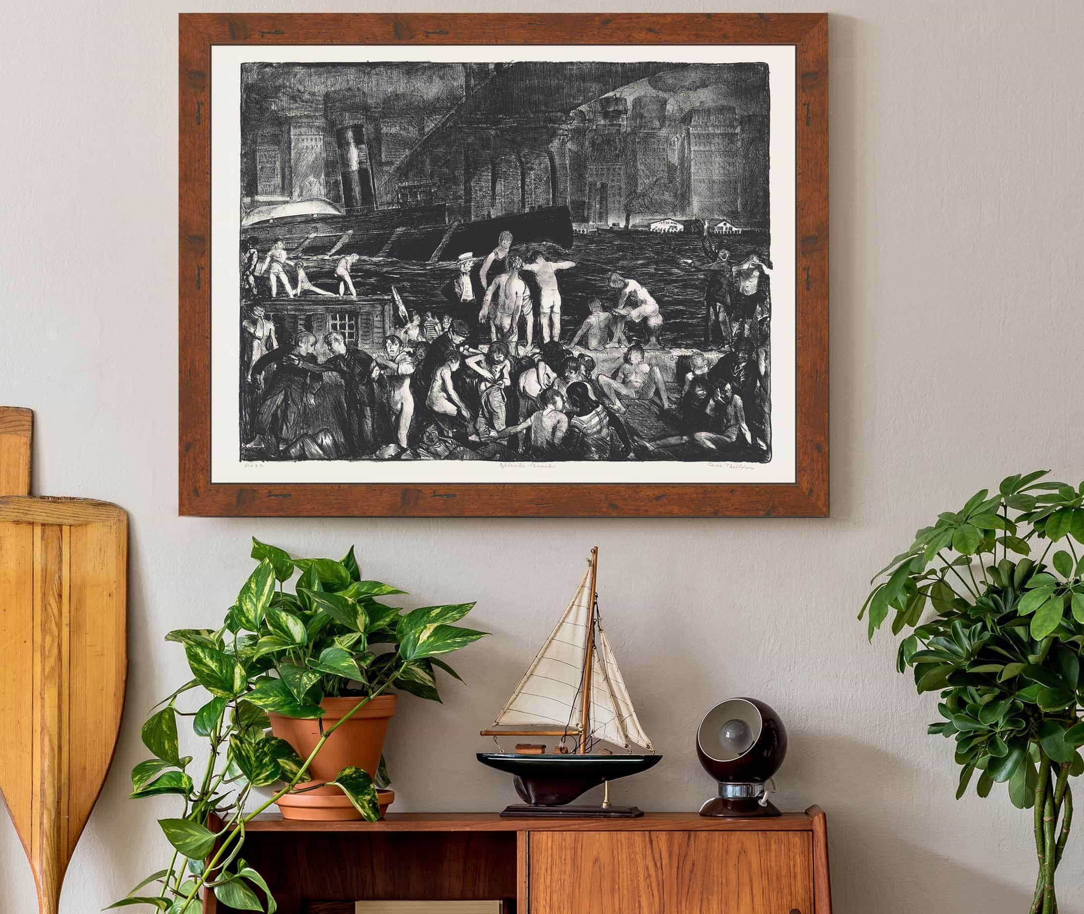 Splinter Beach by George Wesley Bellows - Image 3