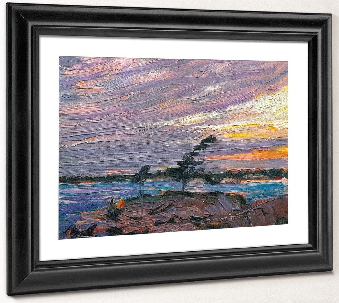 Split Rock Gap Georgian Bay By Tom Thomson - Image 4