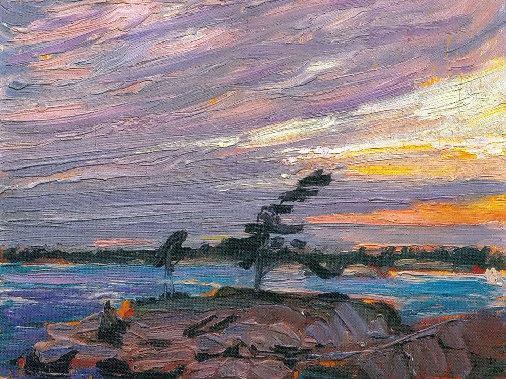 Split Rock Gap Georgian Bay By Tom Thomson - Image 7