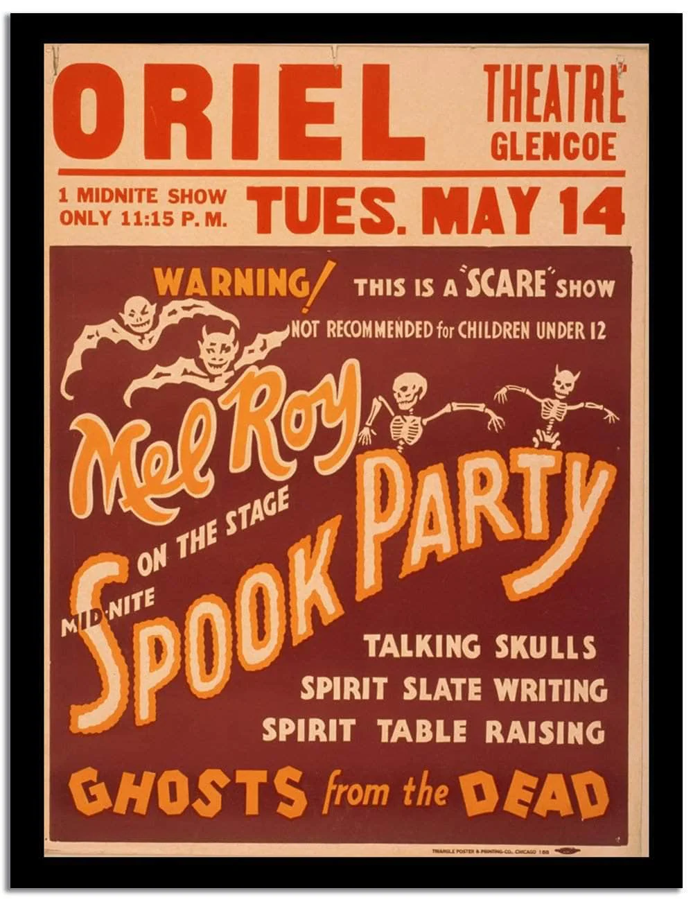 Spook Party Vintage Circus Poster - Image 2
