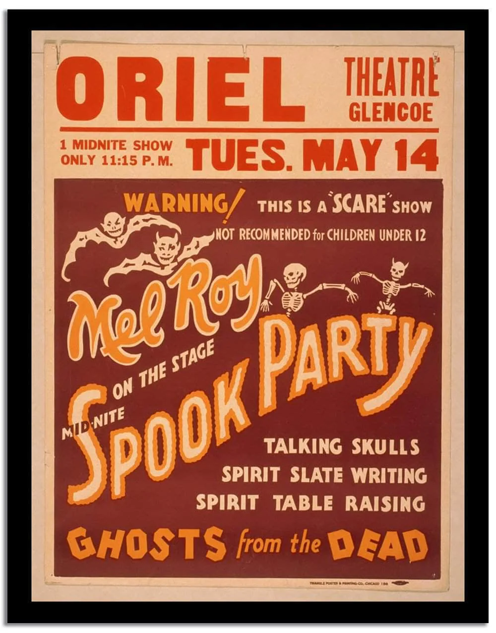 Spook Party Vintage Poster - Image 2