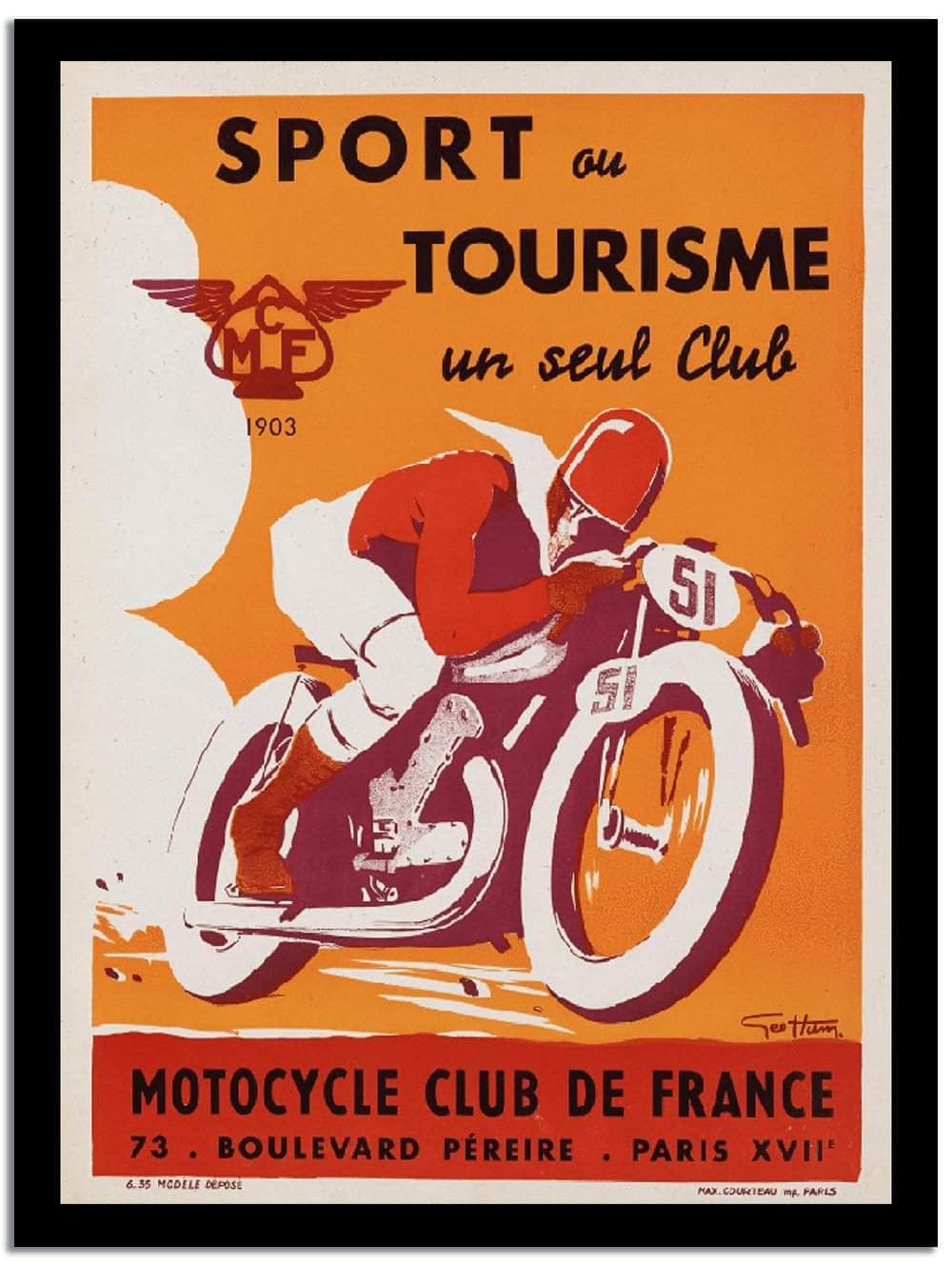 Sport Au Tourisme  Wpa Vintage Advertising - Image 2