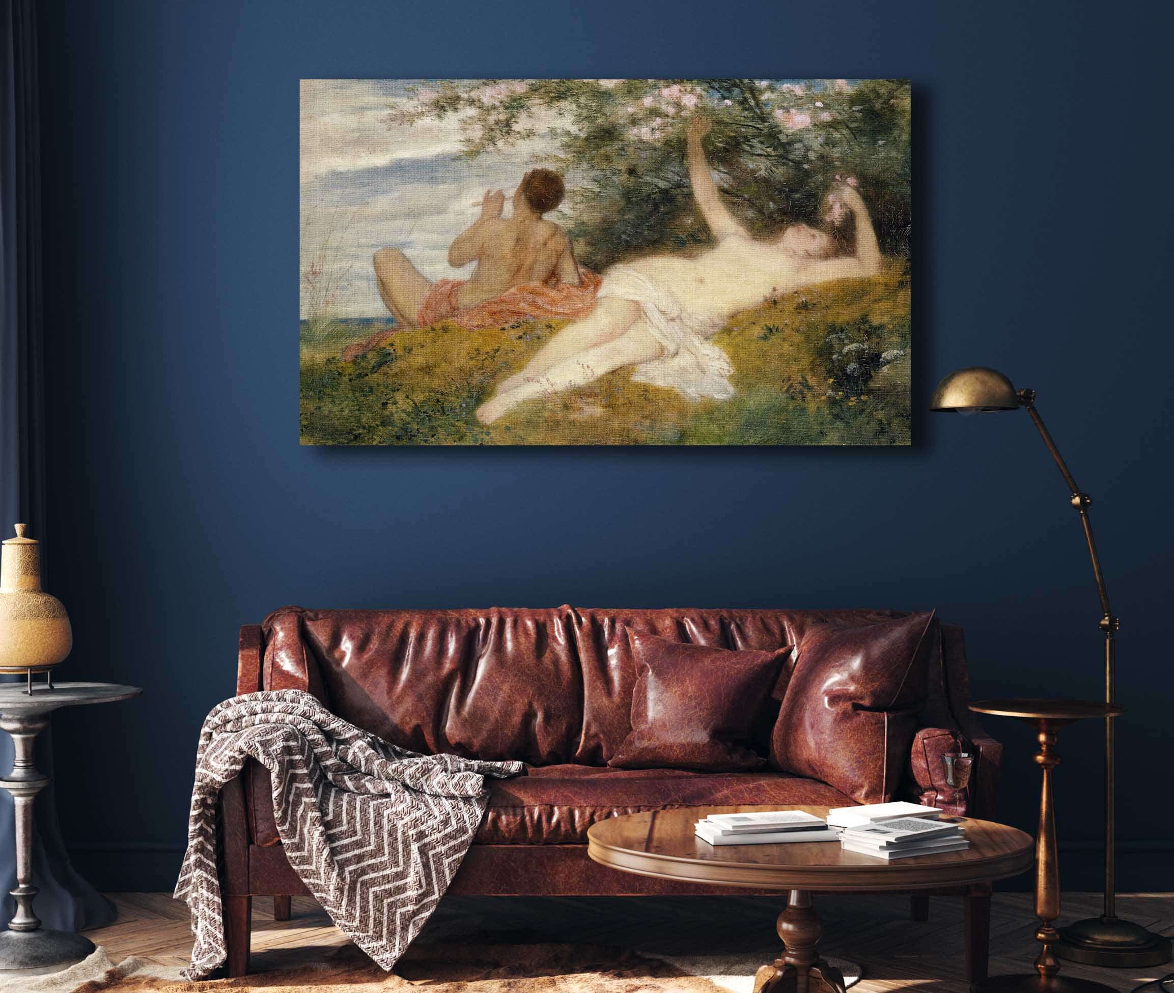Spring by Arnold Bocklin - Image 4