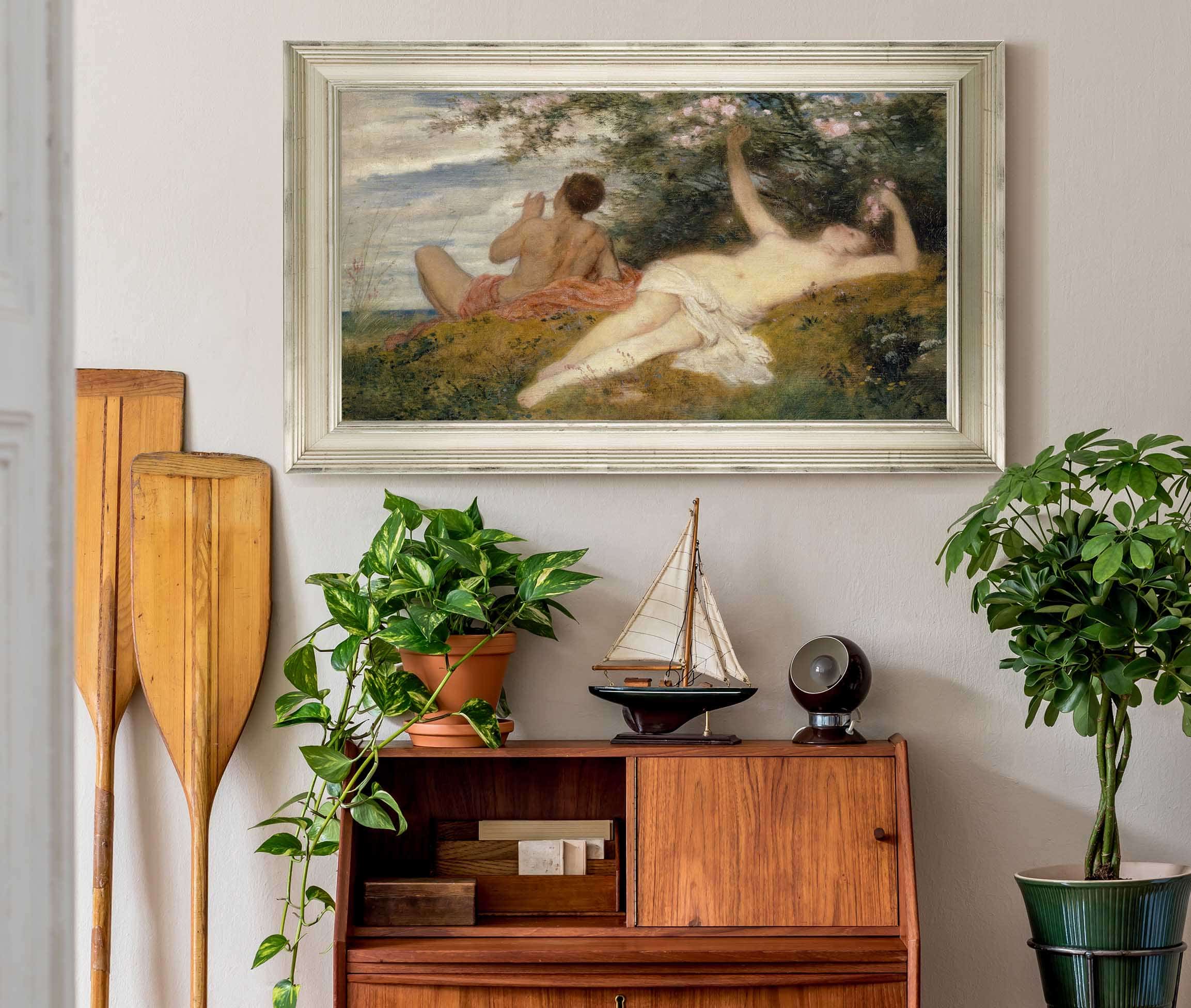 Spring by Arnold Bocklin - Image 6