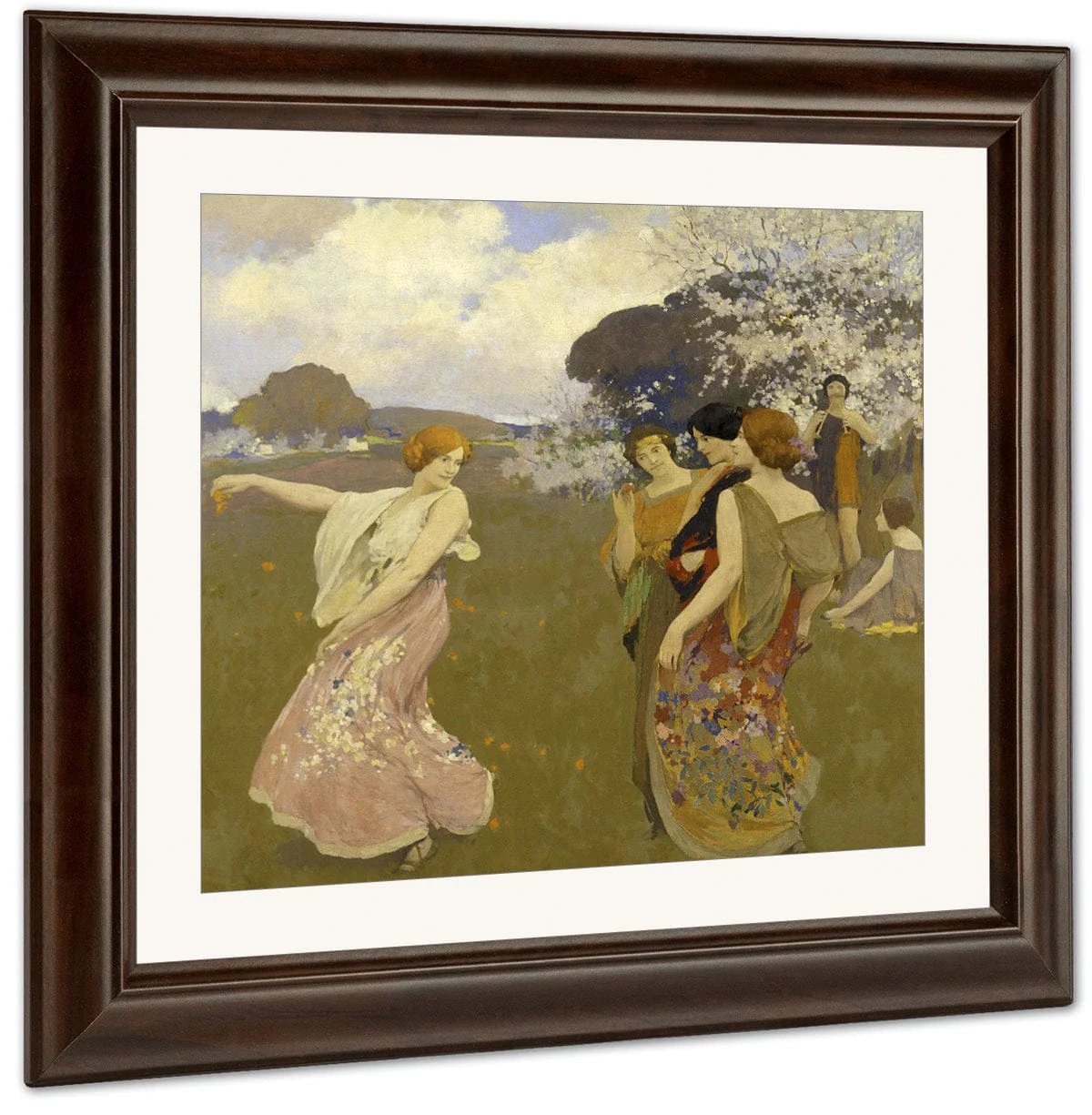 Spring Dance By Arthur Frank Mathews - Image 3