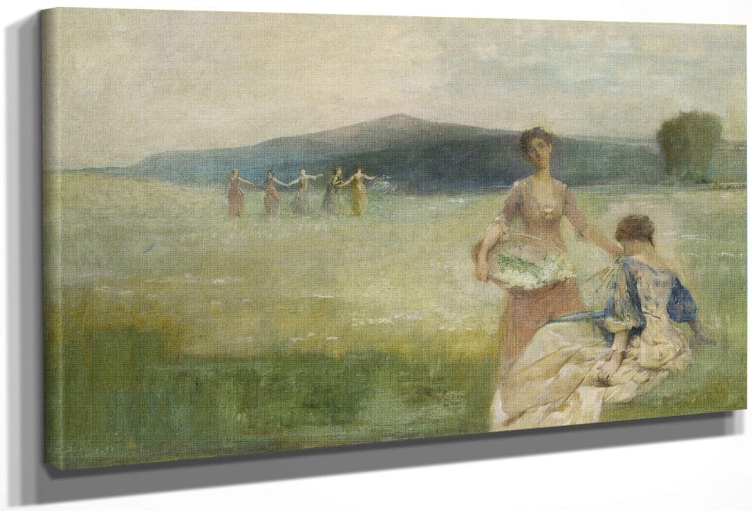 Spring By Thomas Wilmer Dewing