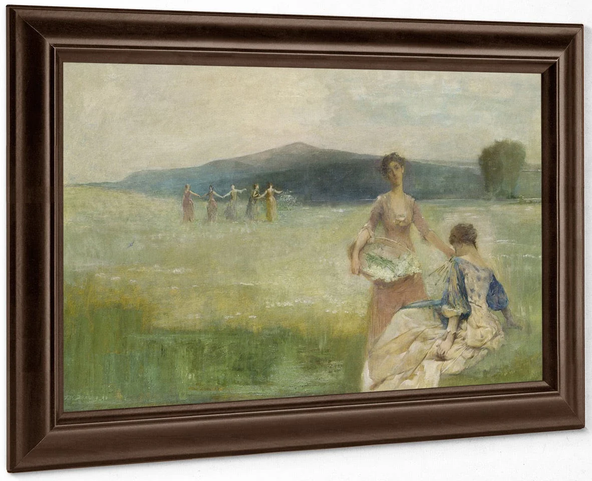 Spring By Thomas Wilmer Dewing - Image 6
