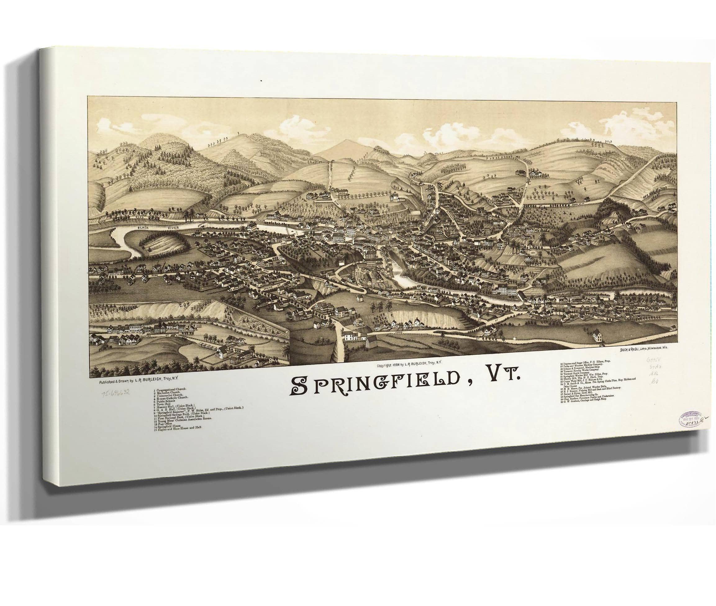 Springfield Vtspringfield Vt State Of Vermont