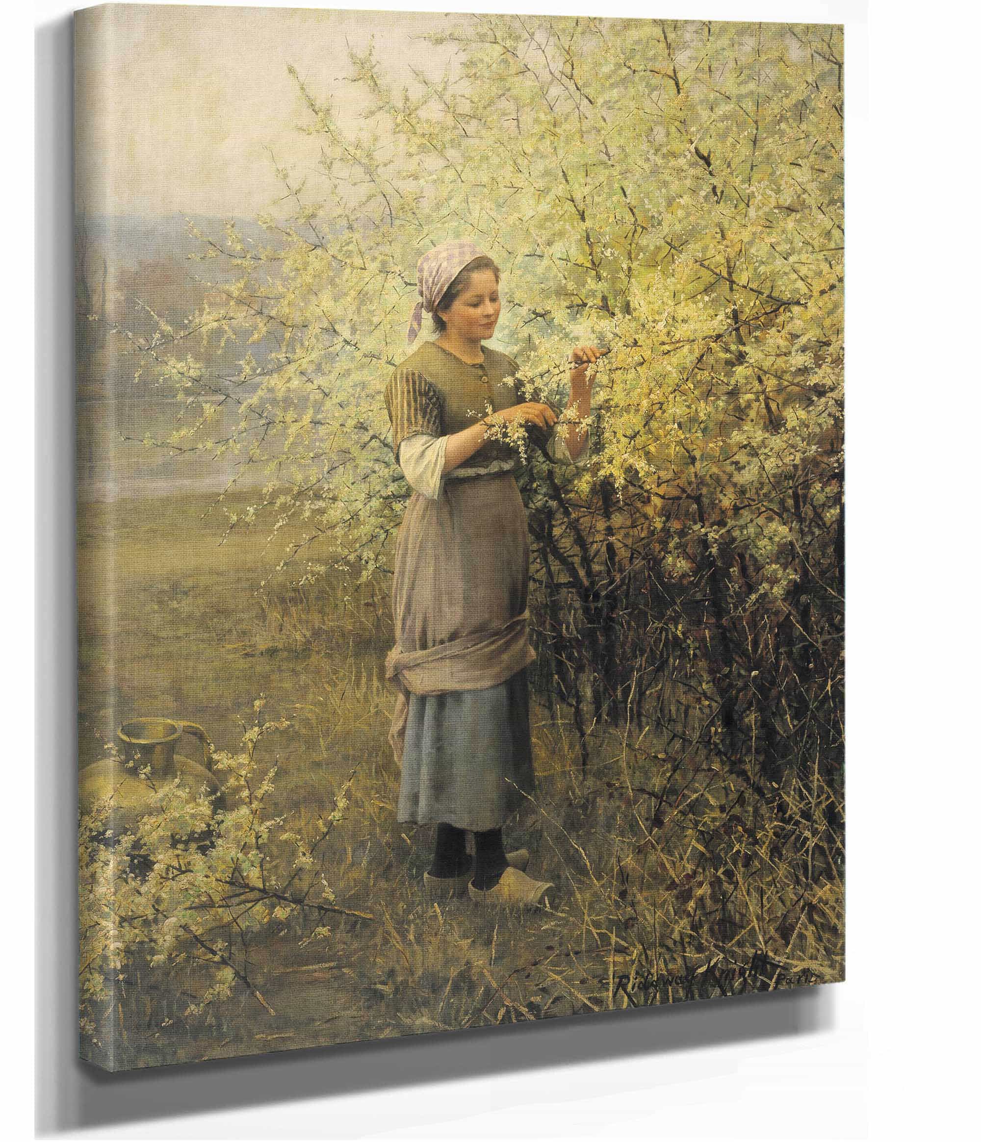 Springtime by Daniel Ridgway Knight - Image 2