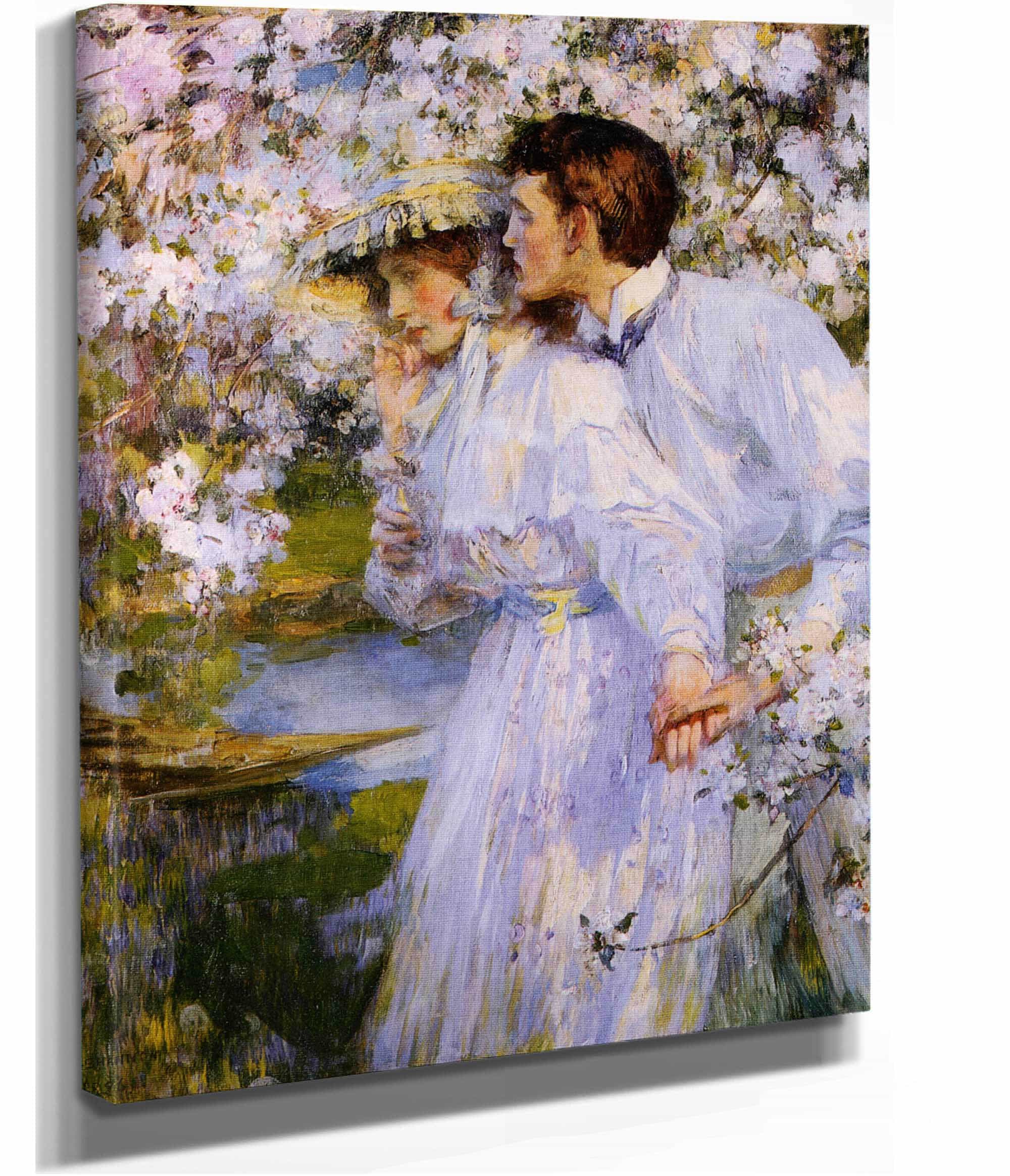 Springtime by James Jebusa Shannon - Image 2