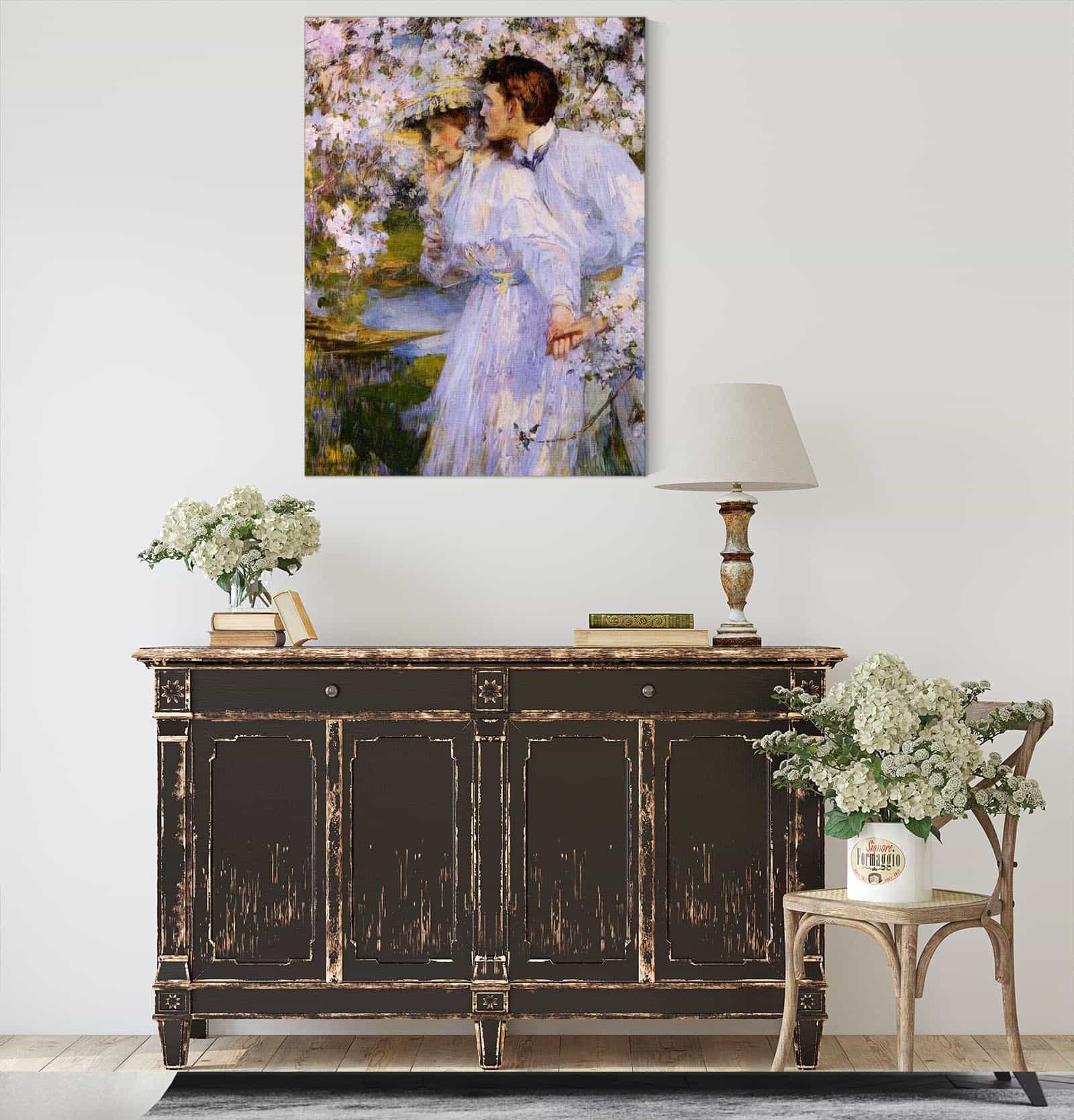 Springtime by James Jebusa Shannon - Image 4