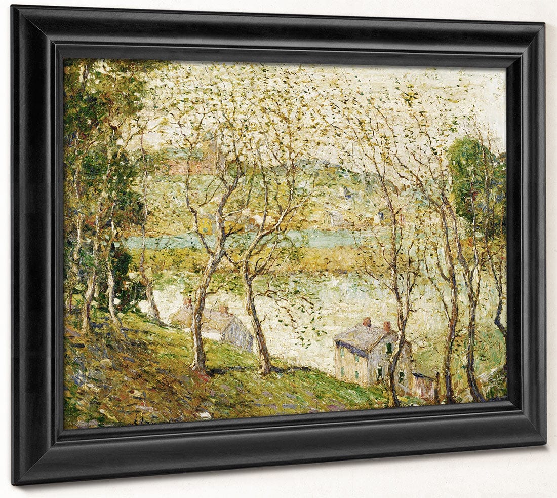 Springtime, Harlem River By Ernest Lawson - Image 6