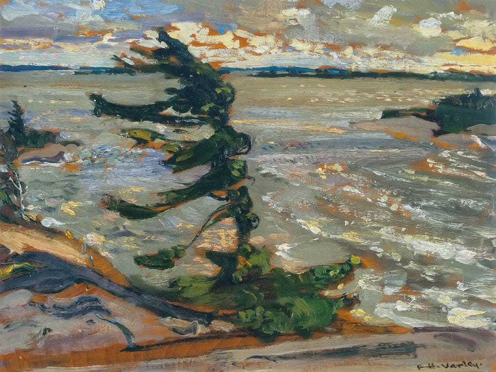 Squally Weather Georgian Bay By Fh Varley - Image 7