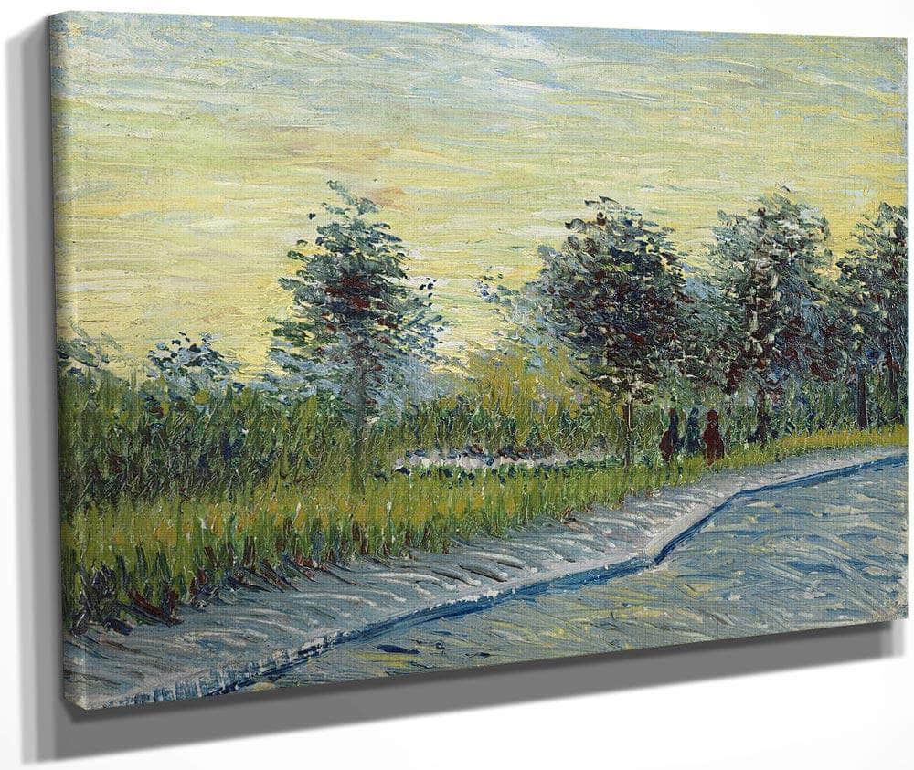 Square Saint Pierre At Sunset By Vincent Van Gogh