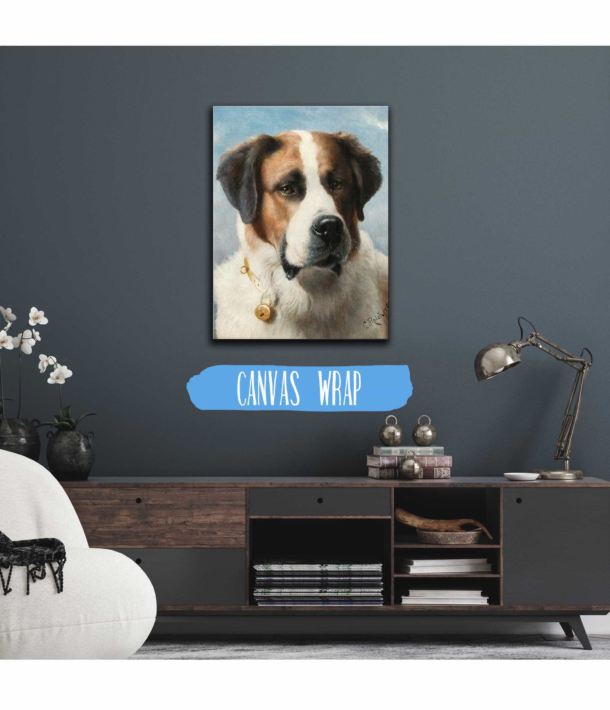 St Bernard by Carl Reichert - Image 3