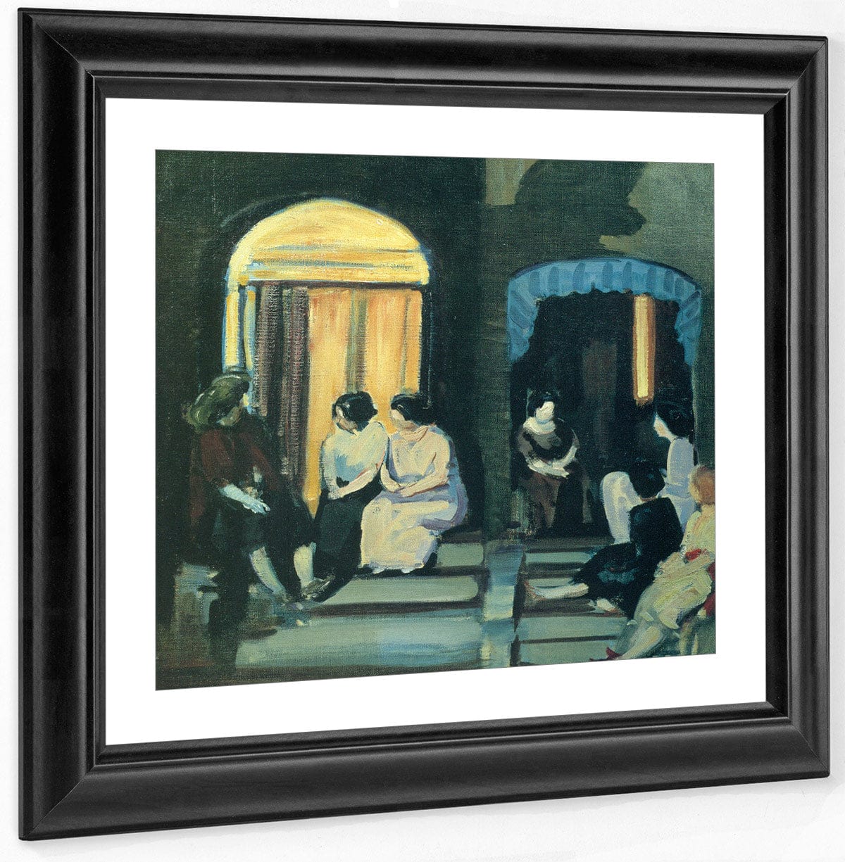 St Botolphs Street, Ca 1910 By George Luks - Image 2
