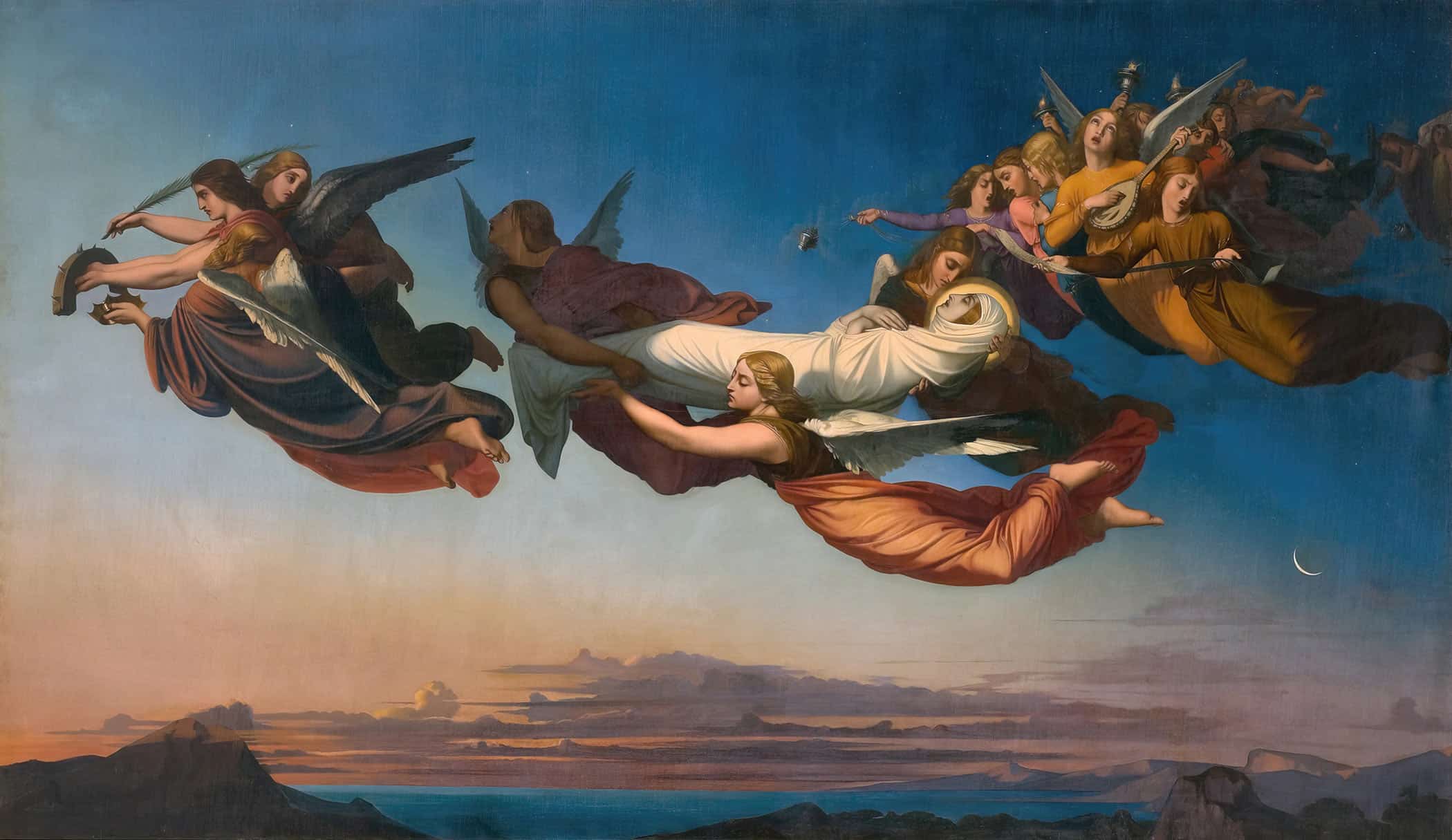 St Catherine Of Alexandria by Henri Lehmann - Image 2