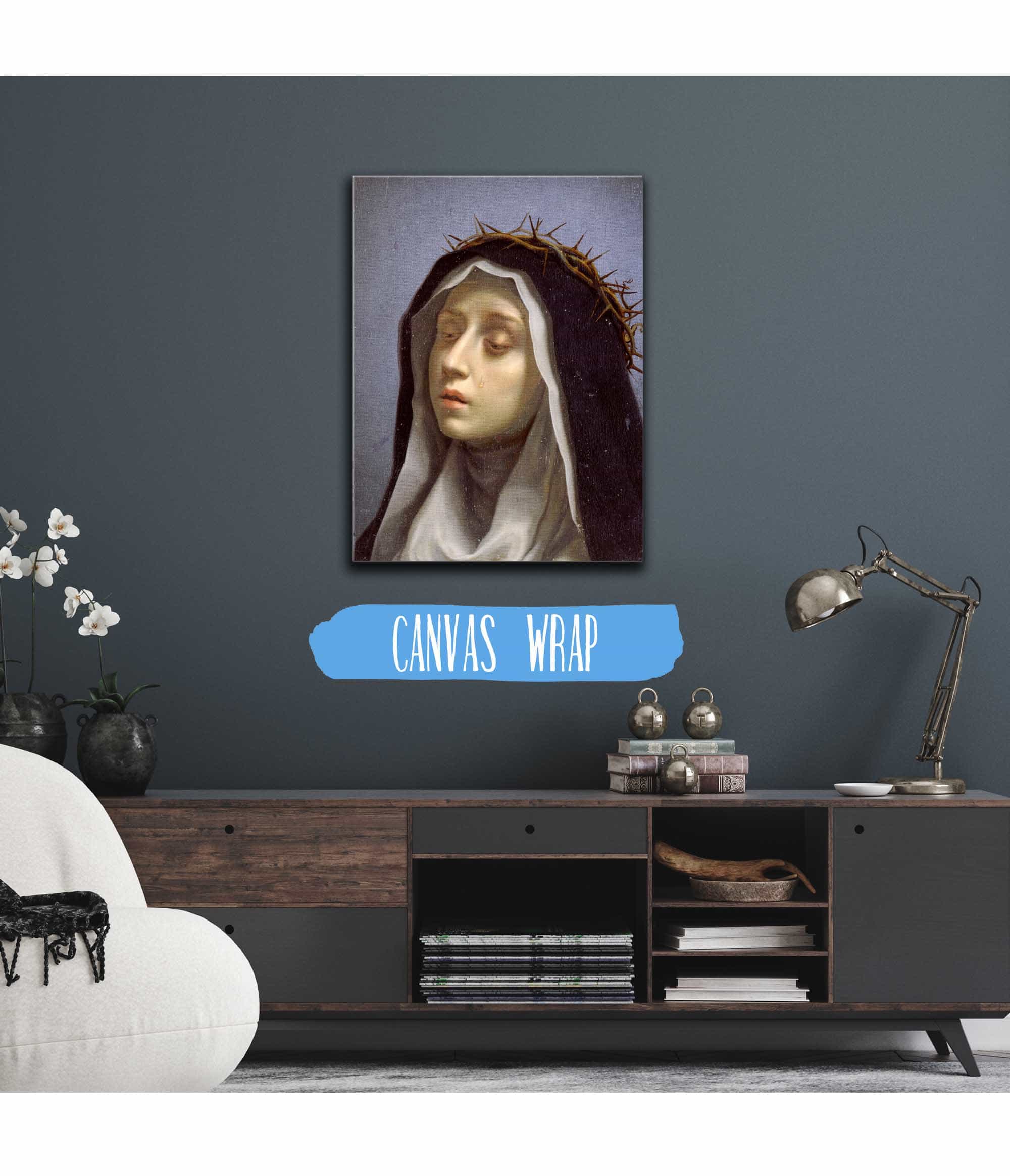 St Catherine Of Siena by Carlo Dolci - Image 3