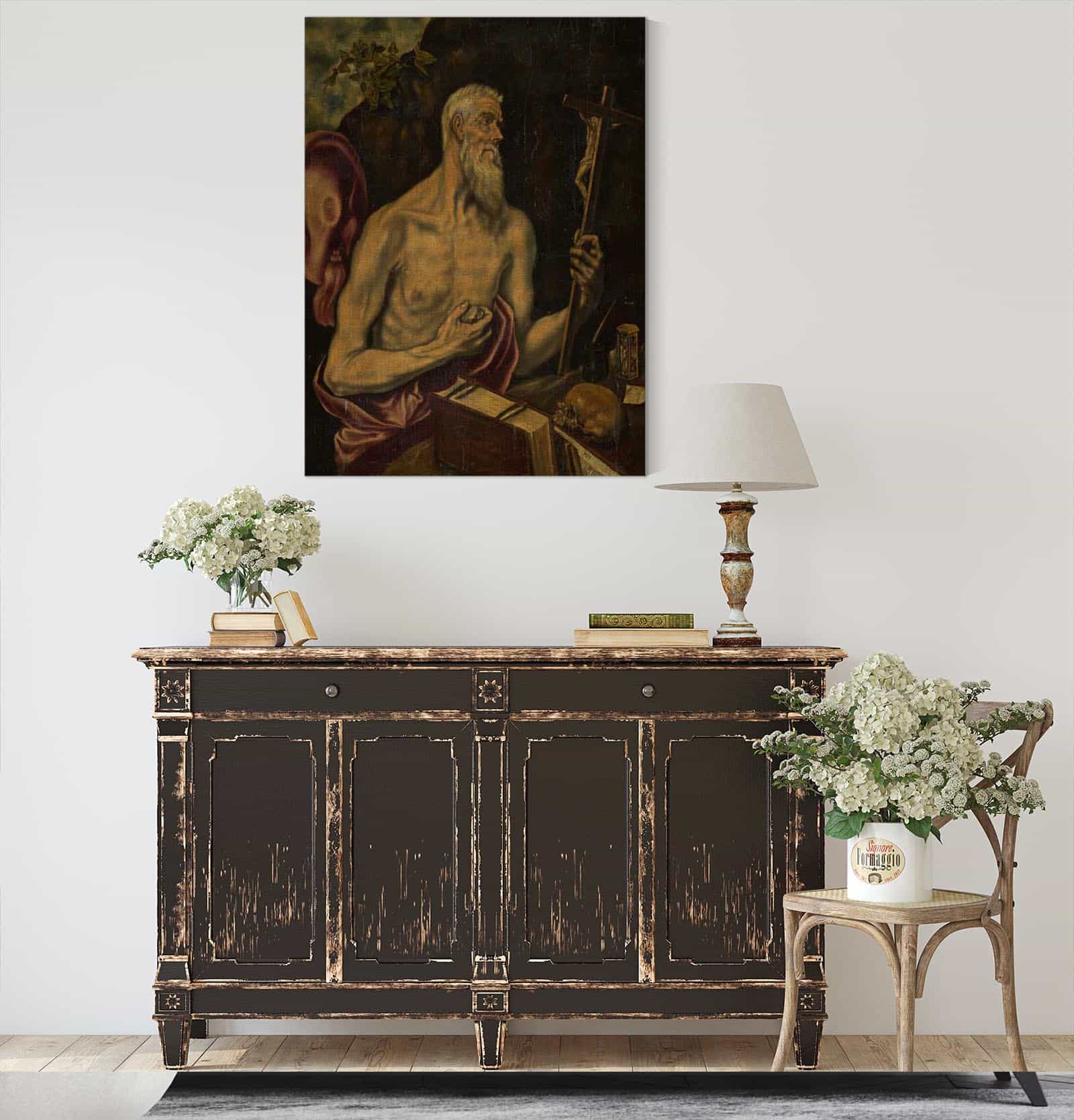St Jerome In Penitence by El Greco - Image 4