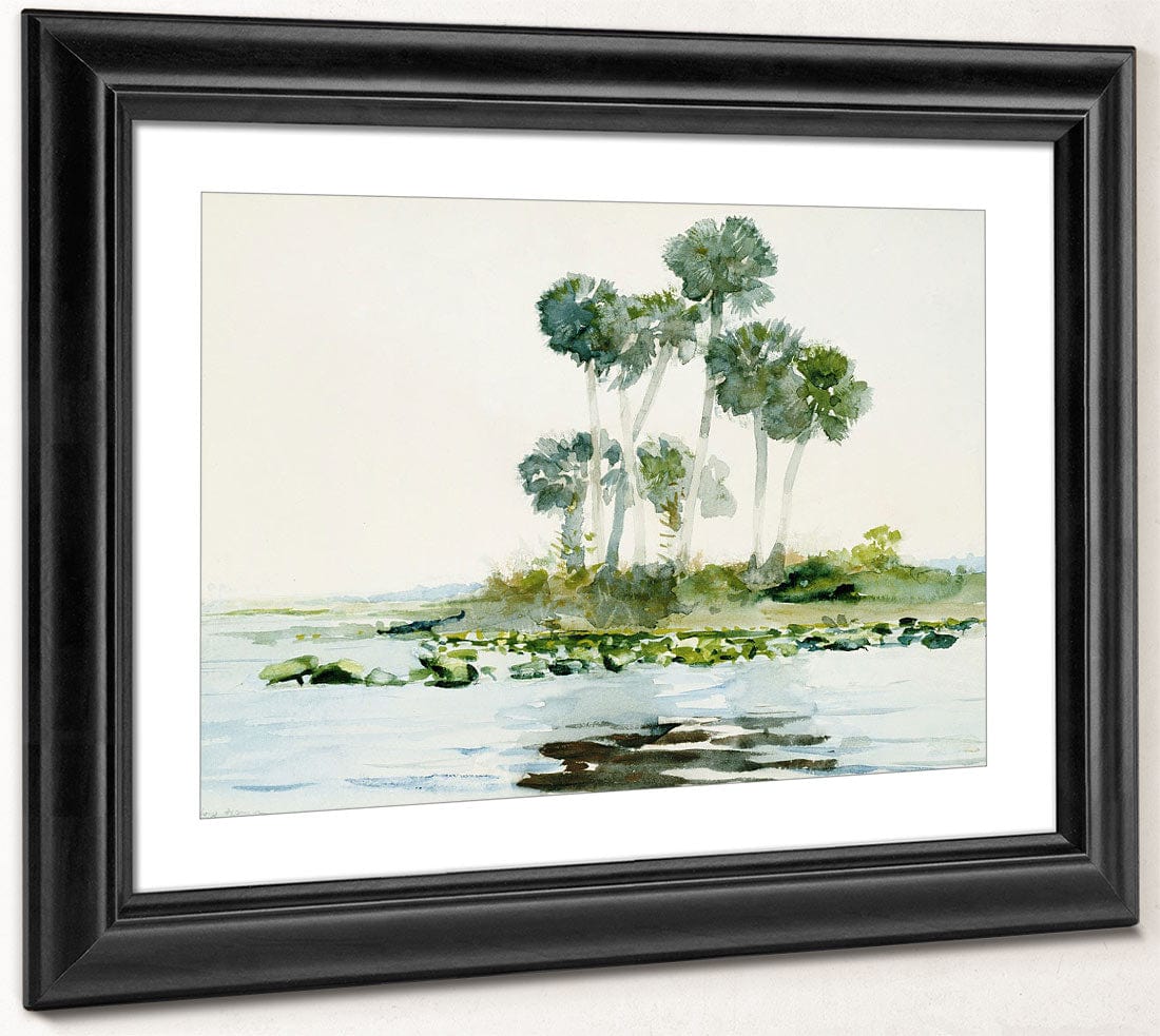 St. Johns River, Florida By Winslow Homer - Image 2