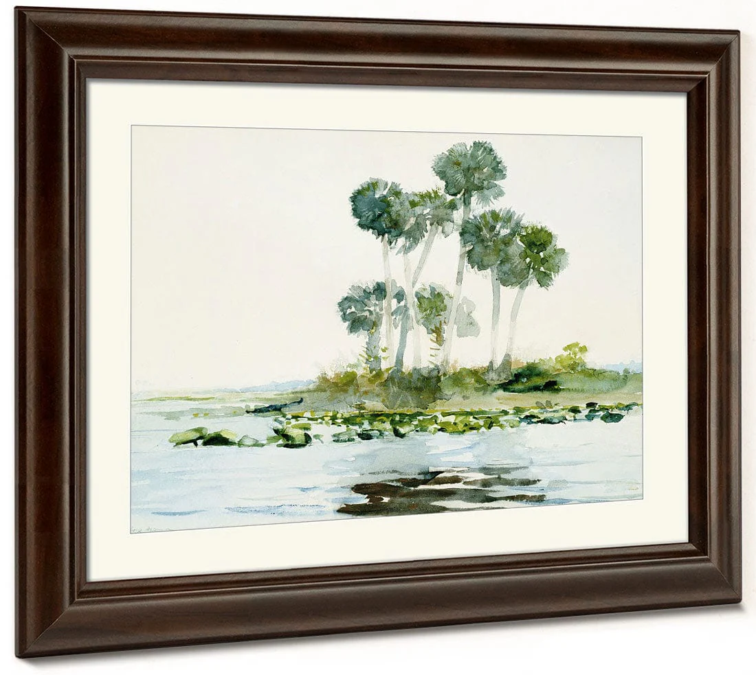 St. Johns River, Florida By Winslow Homer - Image 3