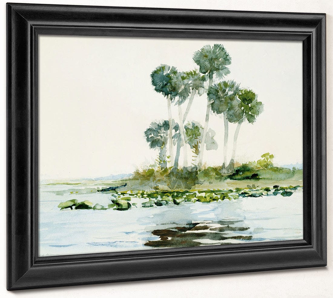 St. Johns River, Florida By Winslow Homer - Image 6