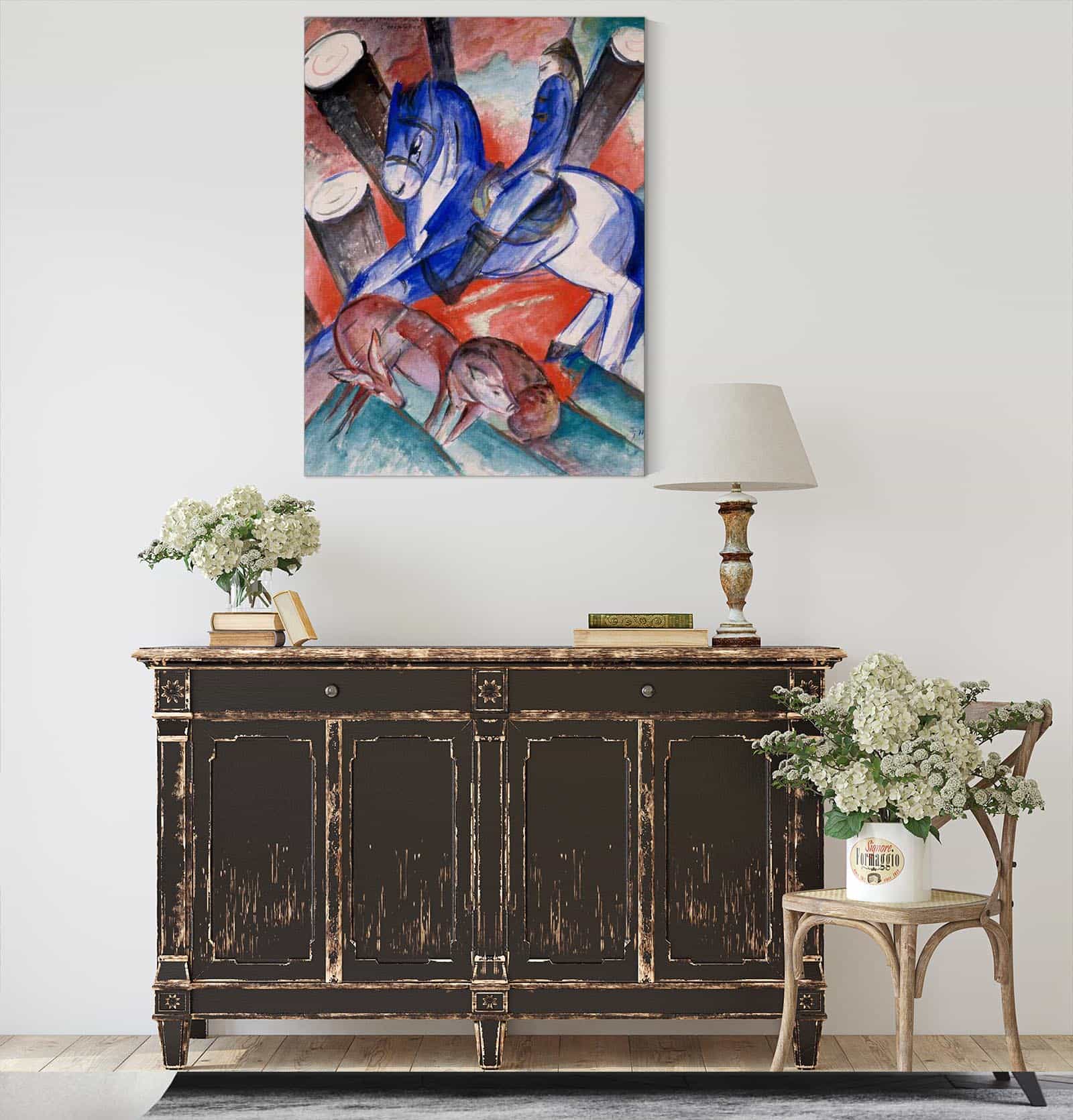 St Julian The Hospitaler by Franz Marc - Image 4