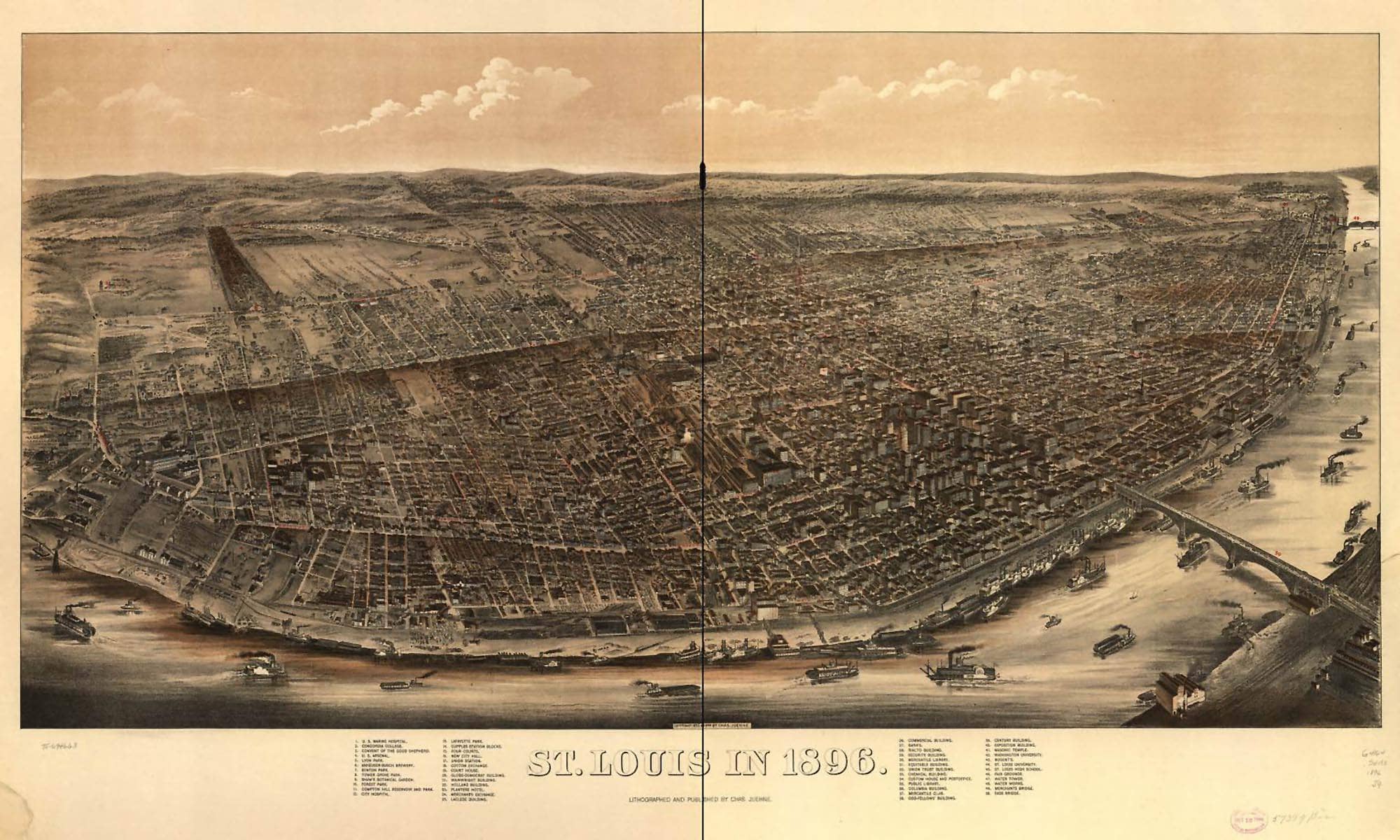 St Louis In 1896 State Of Missourri - Image 5
