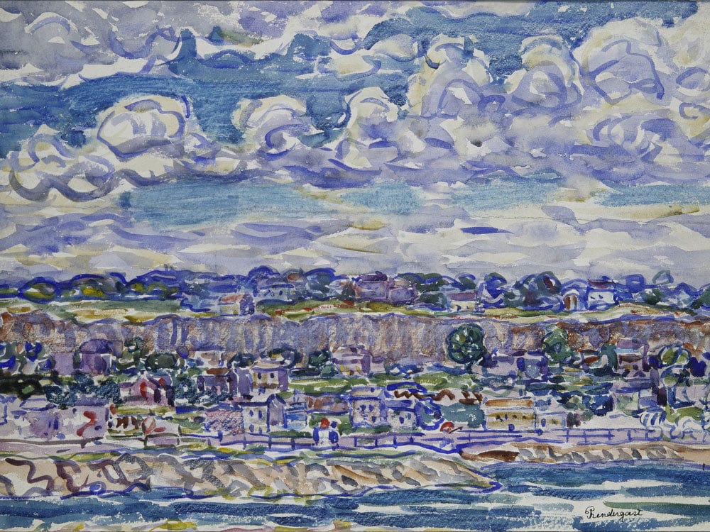 St. Malo By Maurice Brazil Prendergast - Image 7
