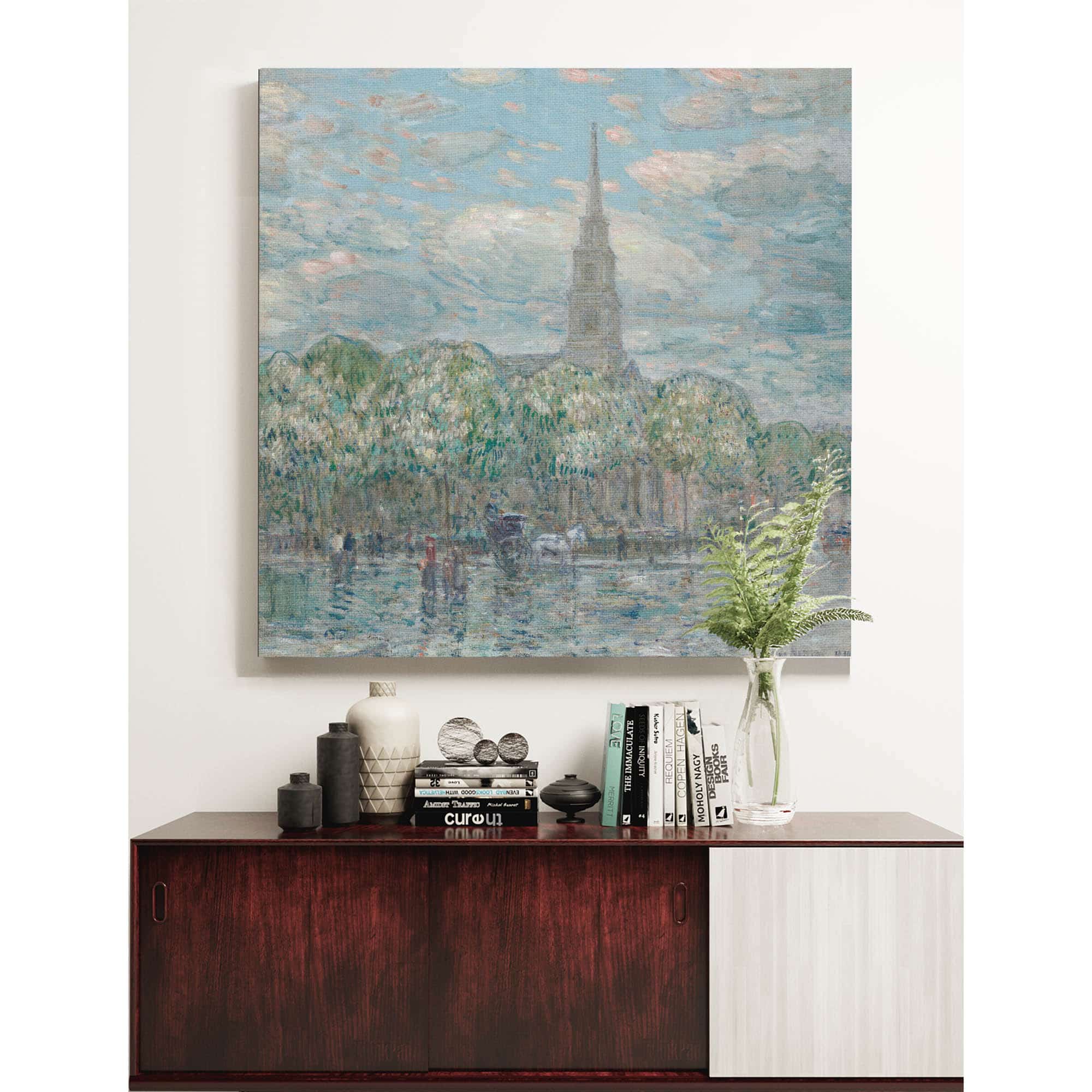 St. Marks In The Bowery by Childe Hassam - Image 5