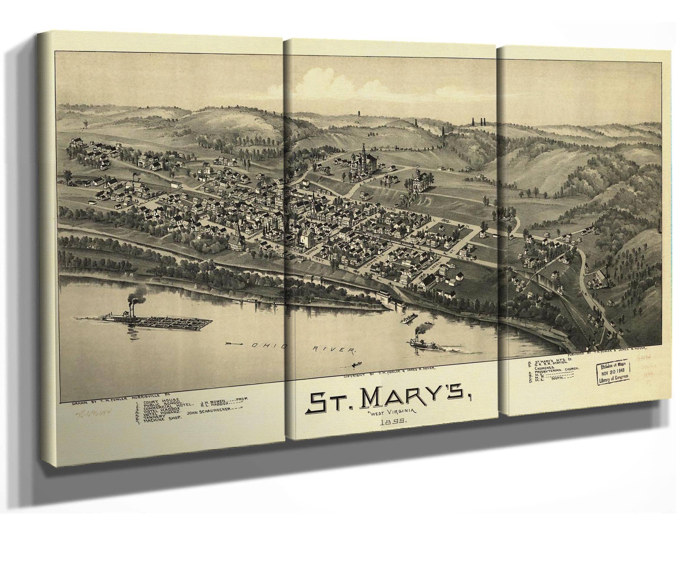 St Marys West Virginia 1899 State Of West Virginia - Image 4