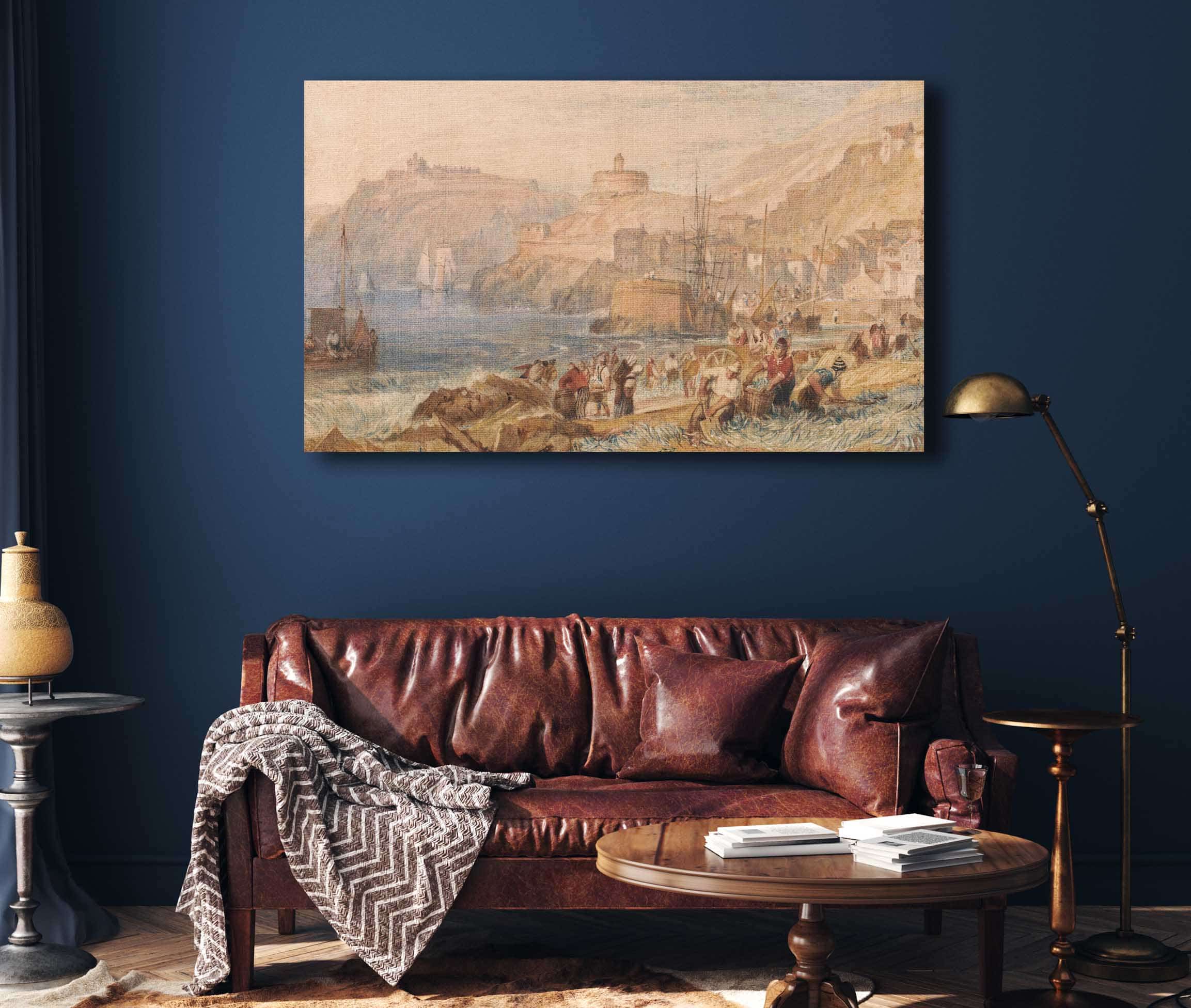 St Mawes Cornwall by Joseph Mallord William Turner - Image 4