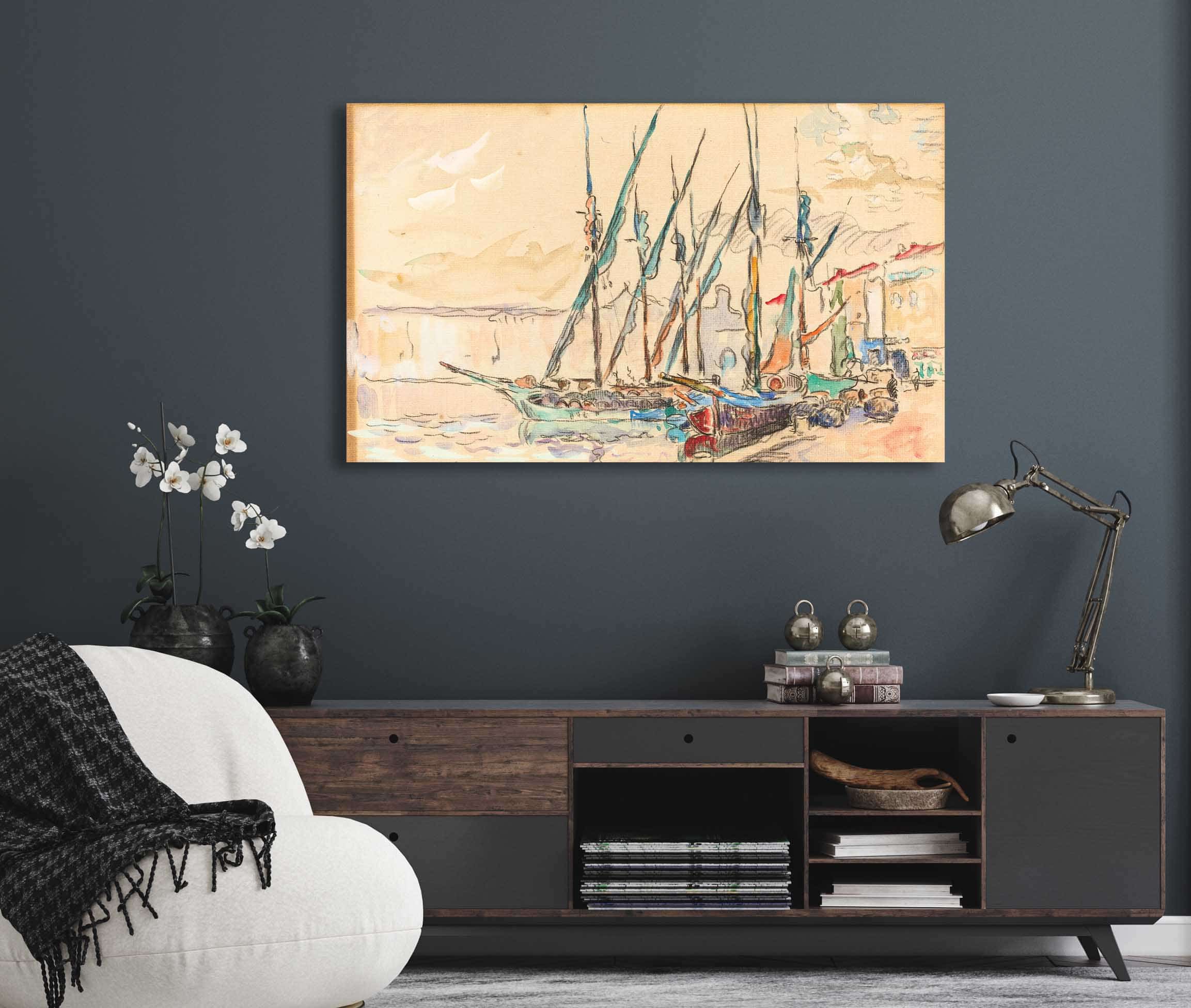 St Tropez by Paul Signac - Image 5
