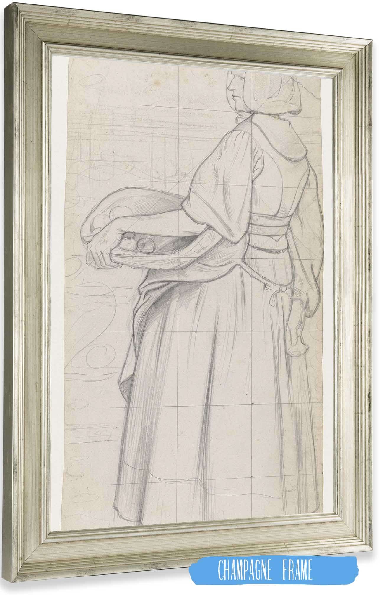 Staand Huizer Meisje Met Fruitmand by Richard Nicolaus Roland Holst - Image 2