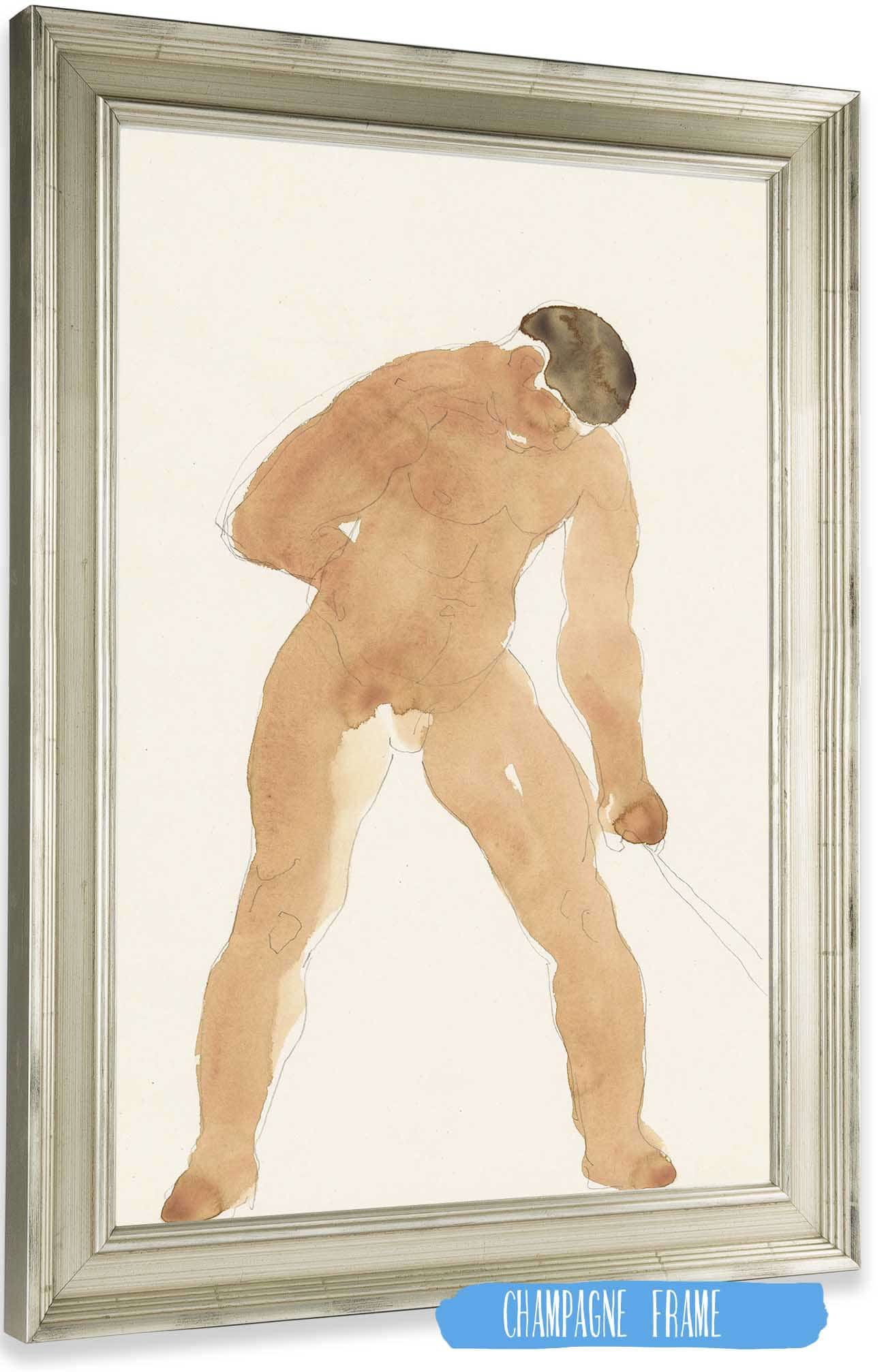 Staande Naakte Man by Reijer Stolk - Image 2