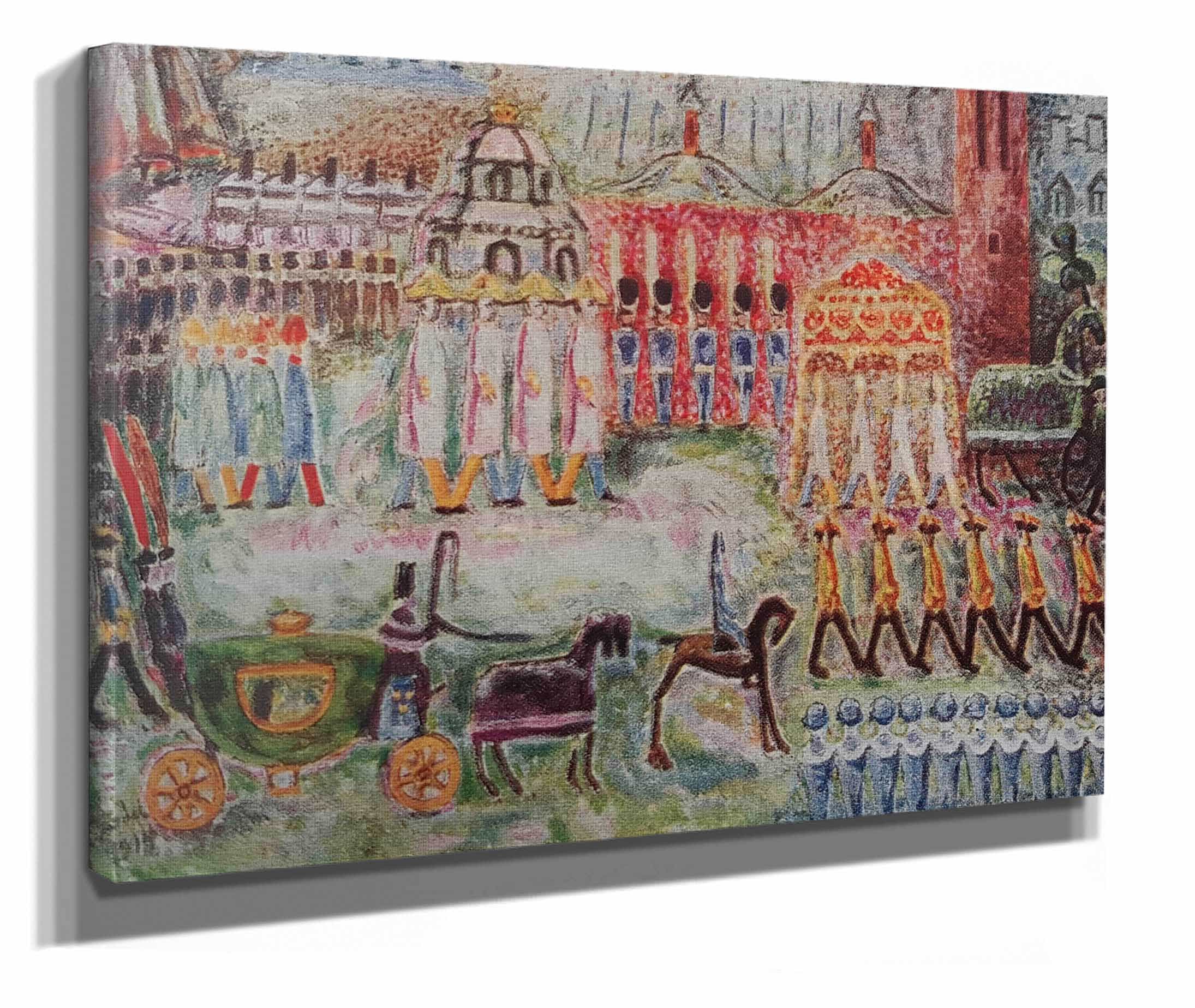 Stadsbild by Nils Dardel - Image 2