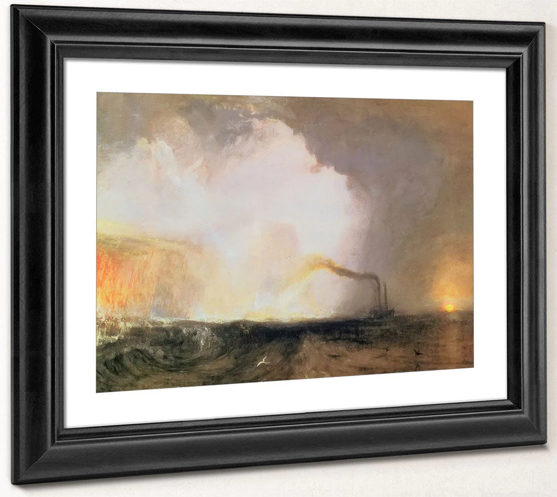 Staffa Fingal's Cave By Jwm Turner - Image 2