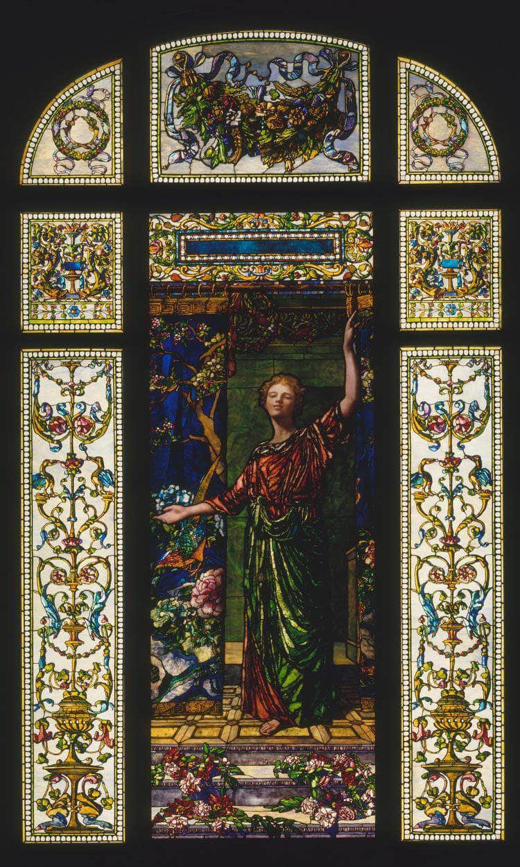 Stained Glass Window From The Mrs. George T. Bliss House New York By John La Farge - Image 6