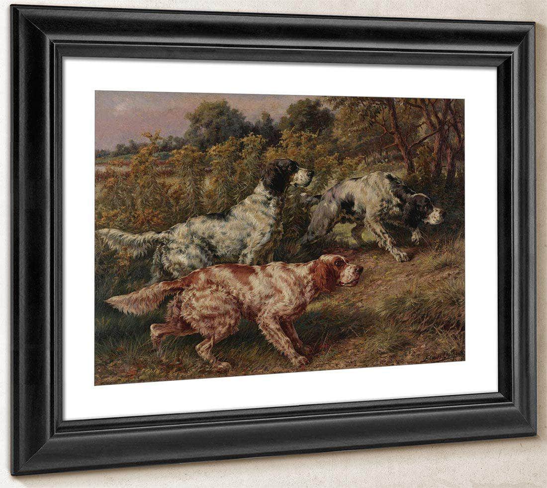 Stalking Setters By Edmund Henry Osthaus - Image 4
