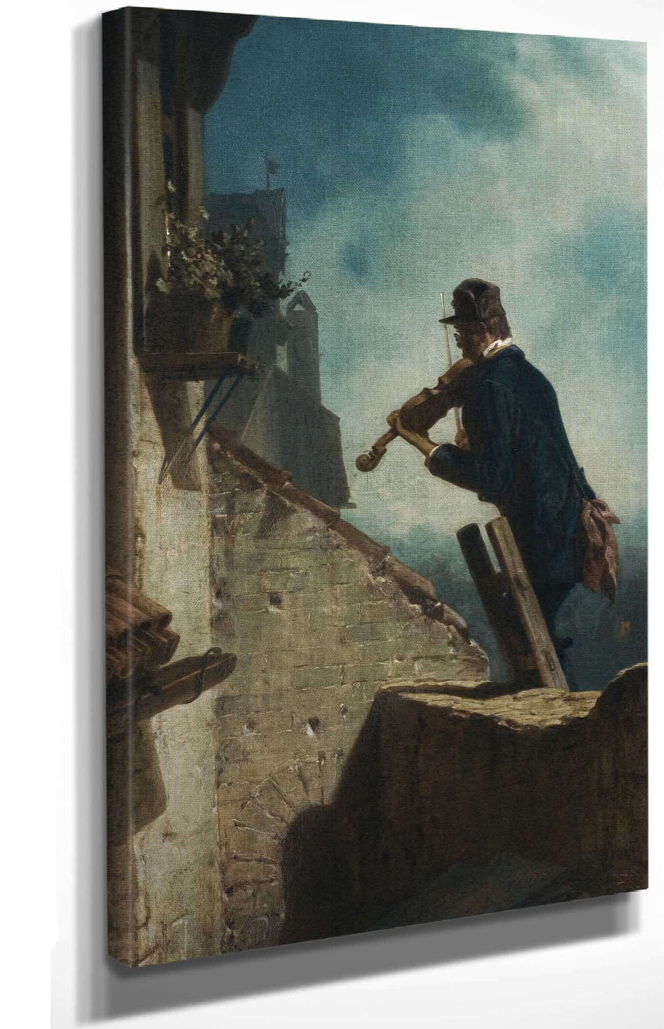 Standchen The Serenade by Carl Spitzweg - Image 4