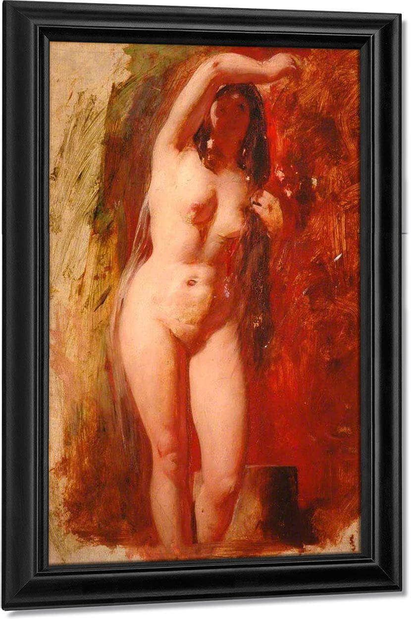 Standing Female Nude 3 By William Etty